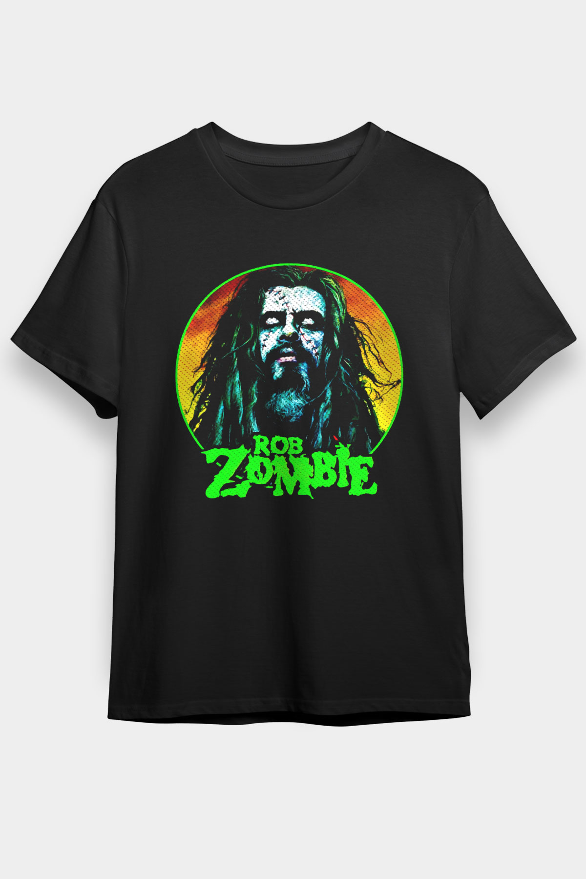 Rob Zombie Siyah Unisex Tişört T-Shirt - TişörtFabrikası