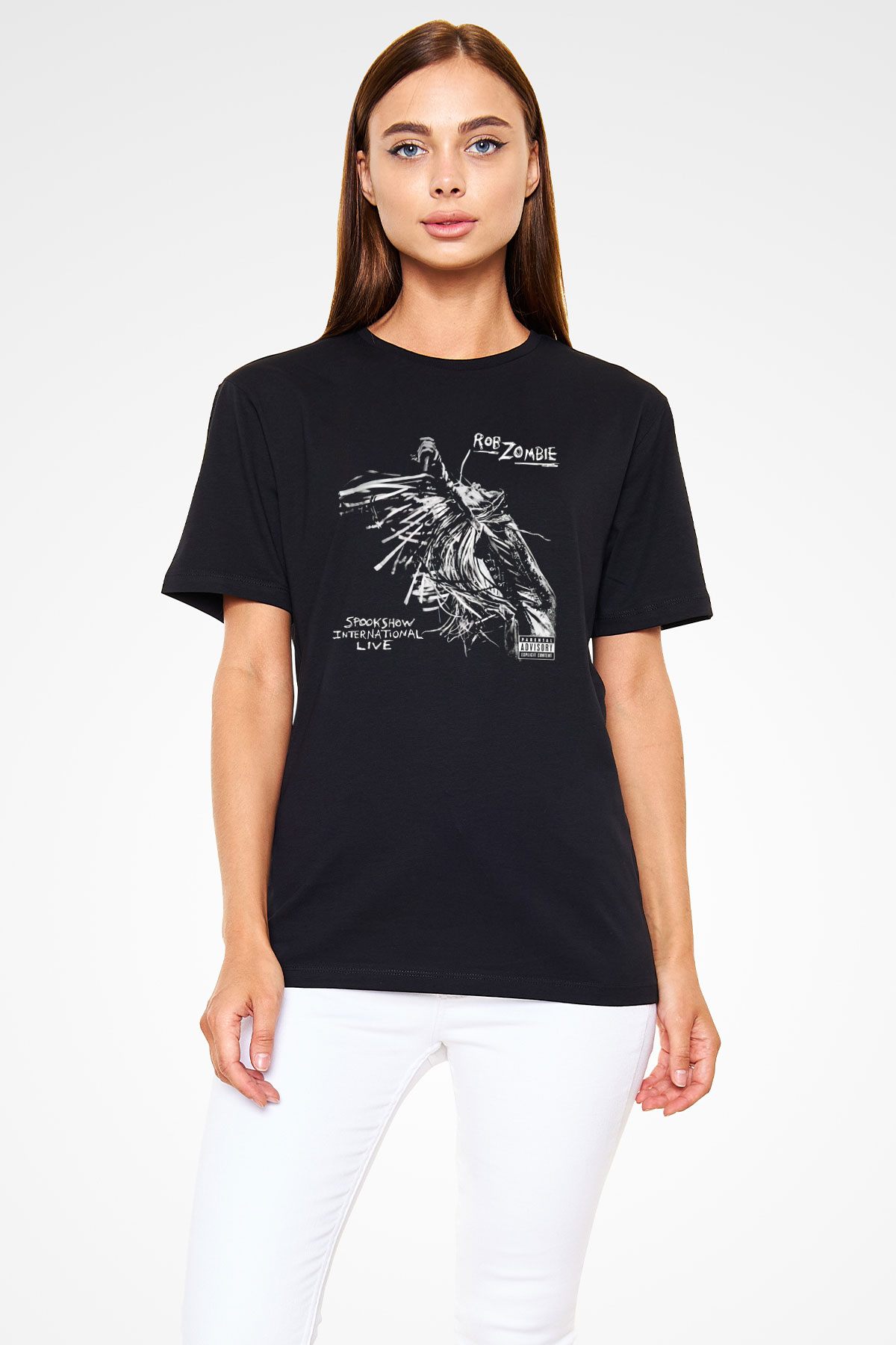 Rob Zombie Siyah Unisex Tişört T-Shirt - TişörtFabrikası
