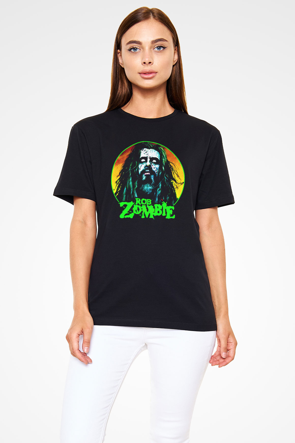 Rob Zombie Siyah Unisex Tişört T-Shirt - TişörtFabrikası