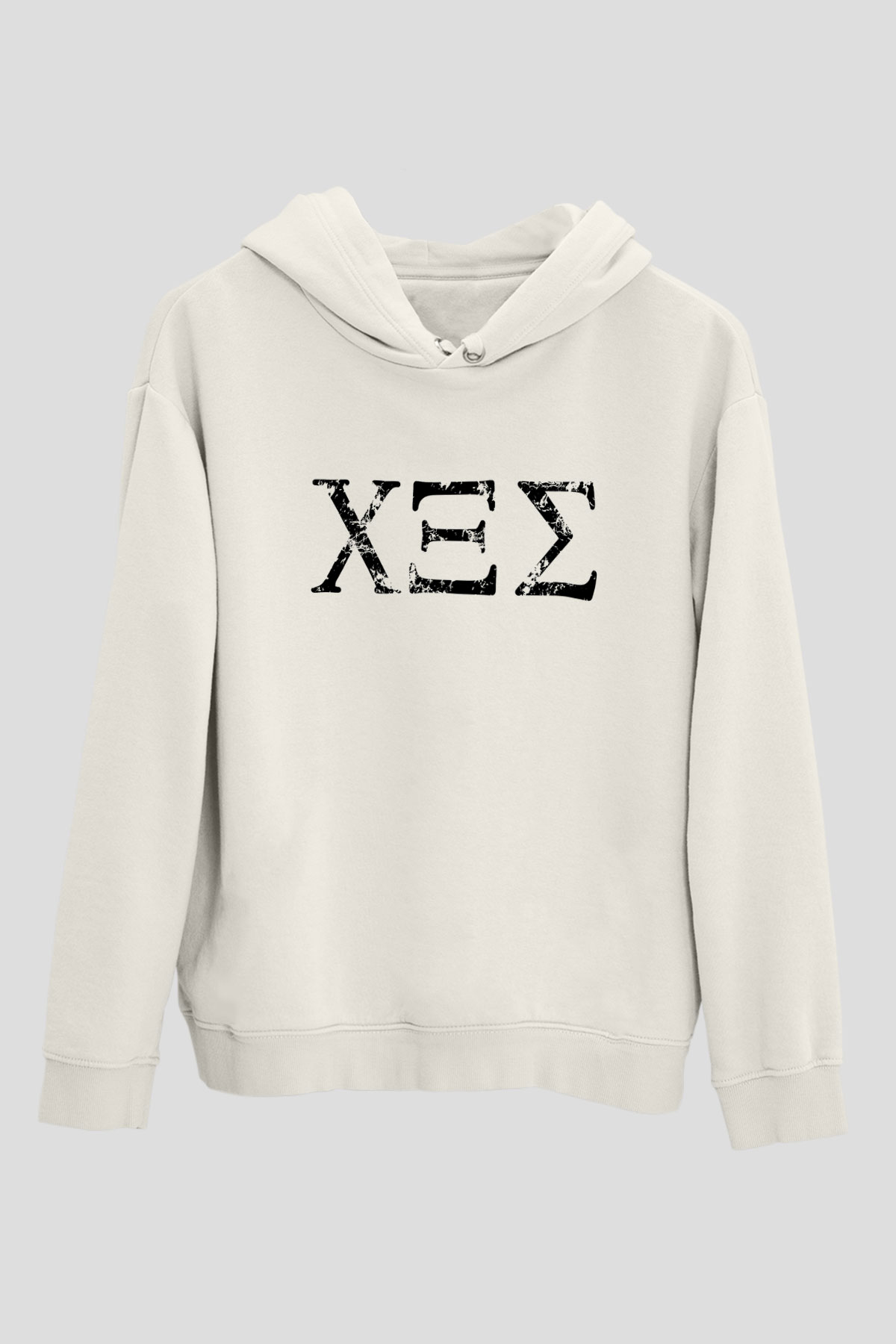 Rotting Christ Beyaz Unisex Kapşonlu Sweatshirt