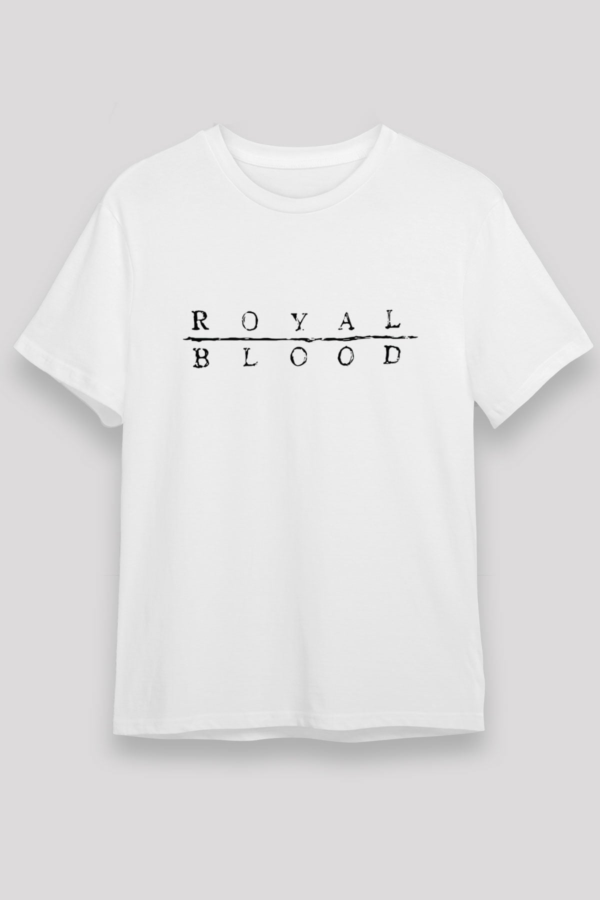 Royal Blood Beyaz Unisex Tişört T-Shirt - TişörtFabrikası