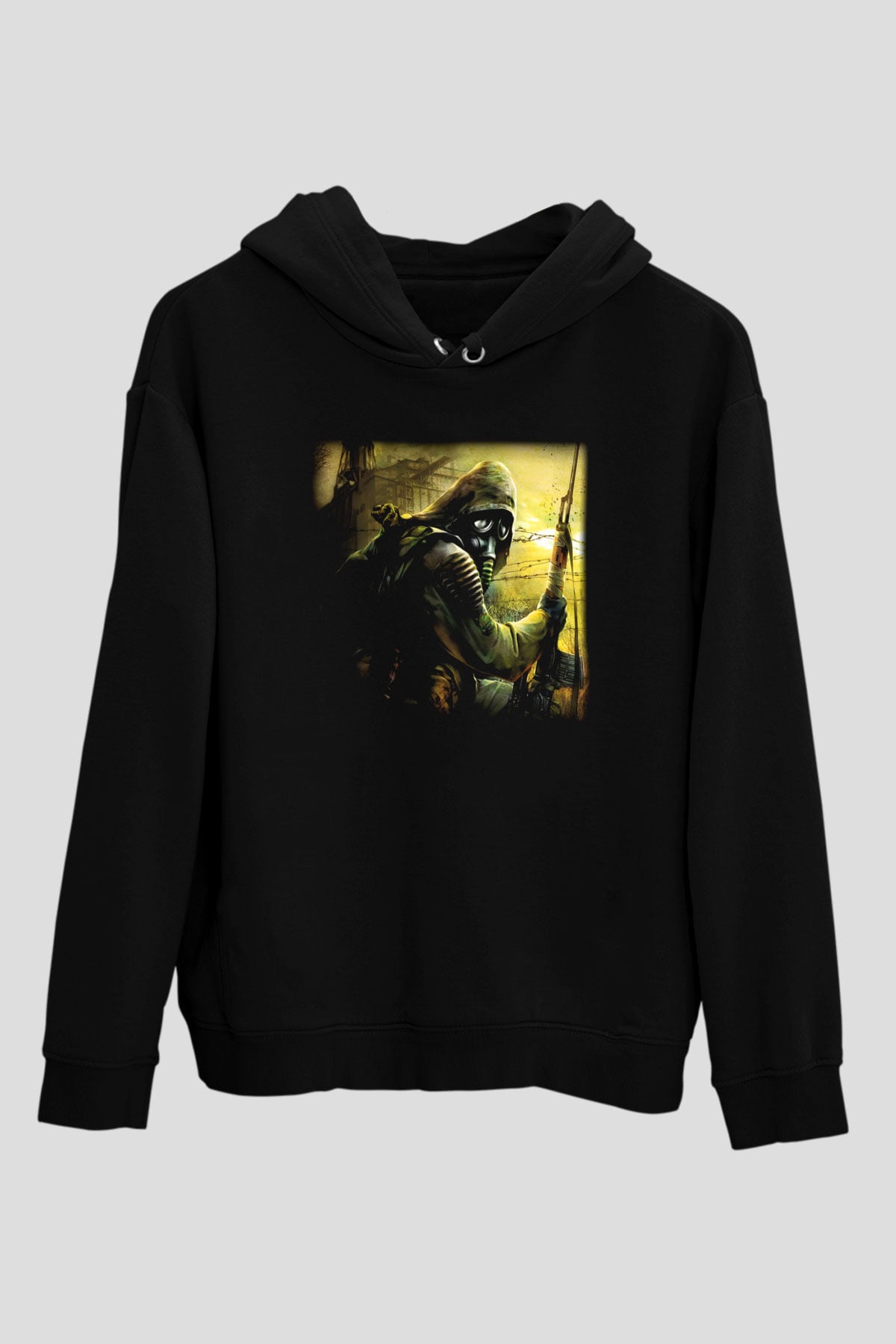 S.T.A.L.K.E.R. Siyah Unisex Hoodie