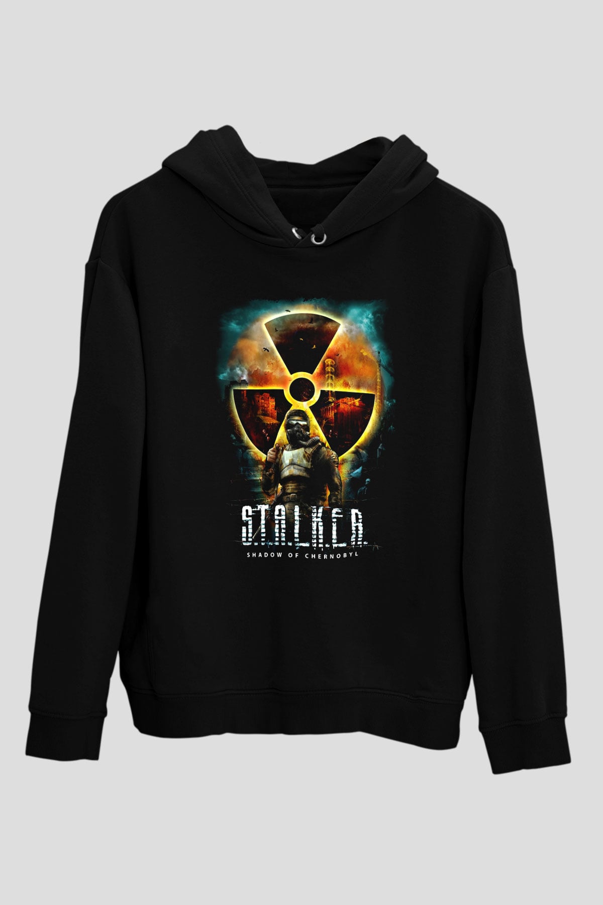 S.T.A.L.K.E.R. Siyah Unisex Hoodie