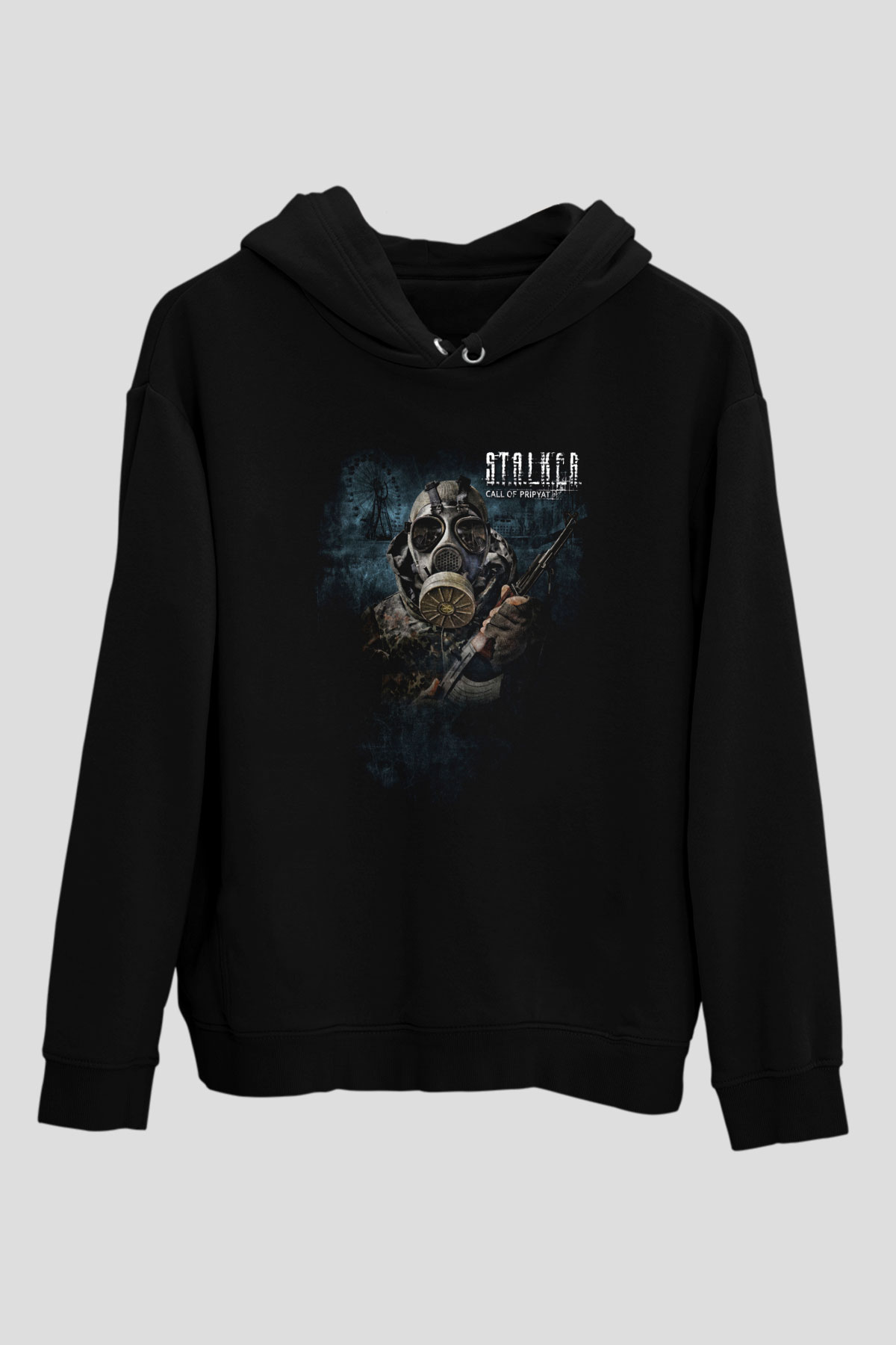 S.T.A.L.K.E.R. Siyah Unisex Hoodie