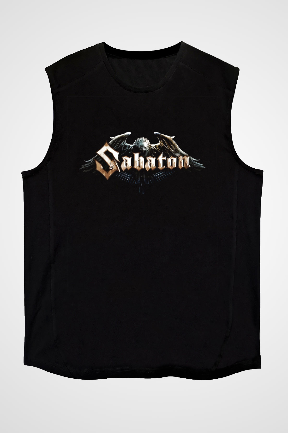 Sabaton Siyah Unisex Kolsuz Tişört