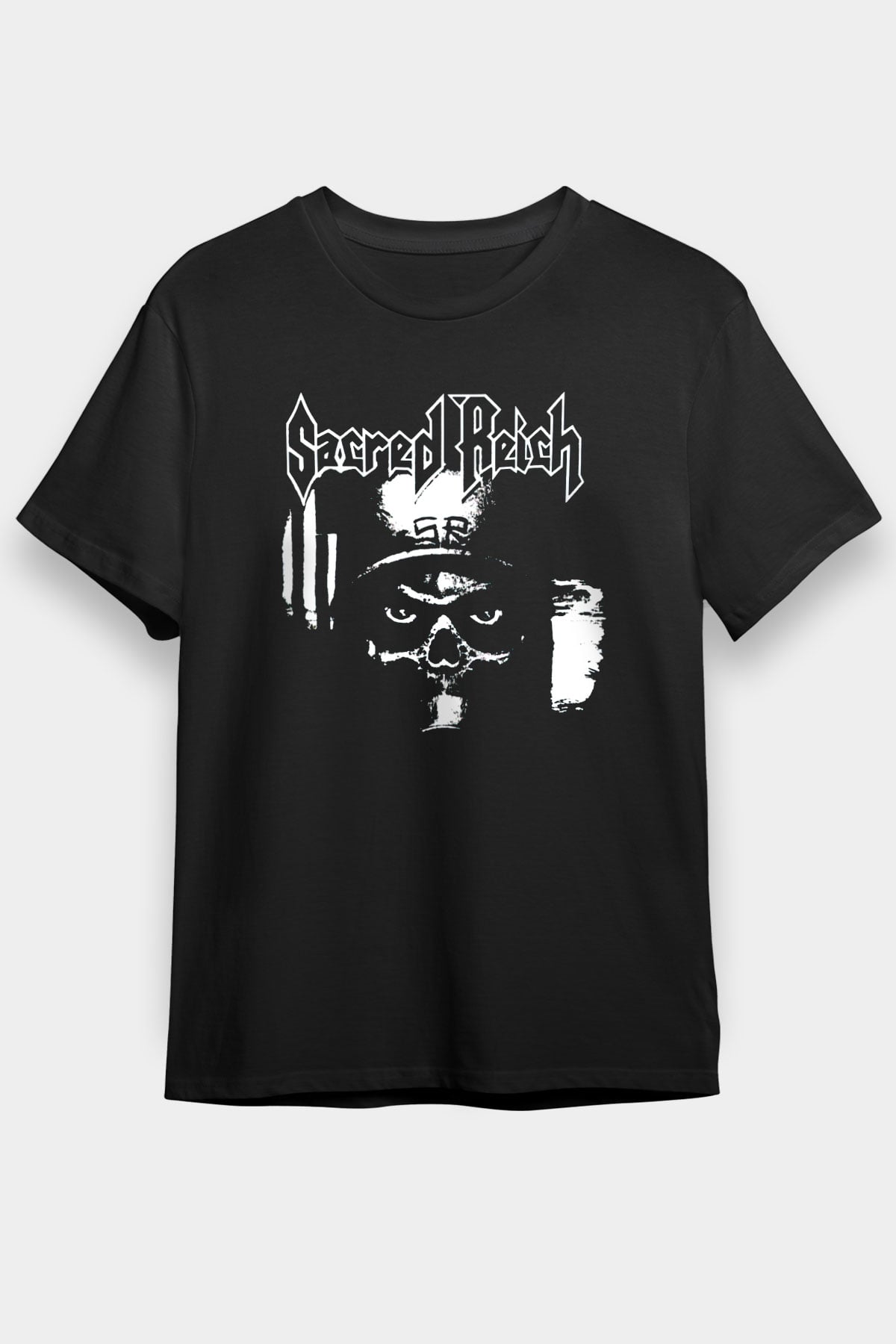 Sacred Reich Siyah Unisex Tişört T-Shirt - TişörtFabrikası