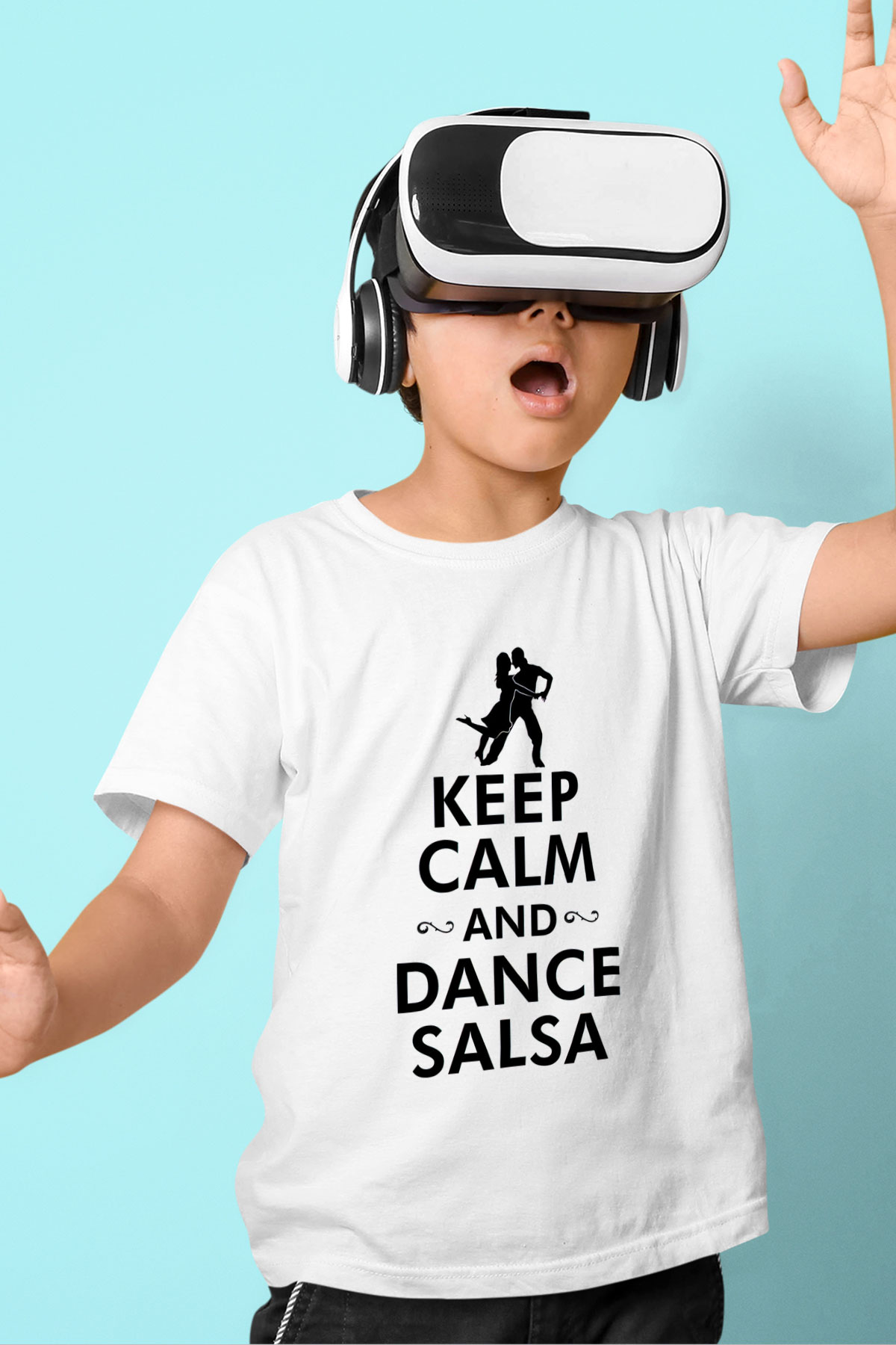 Salsa Beyaz Unisex Çocuk Tişört