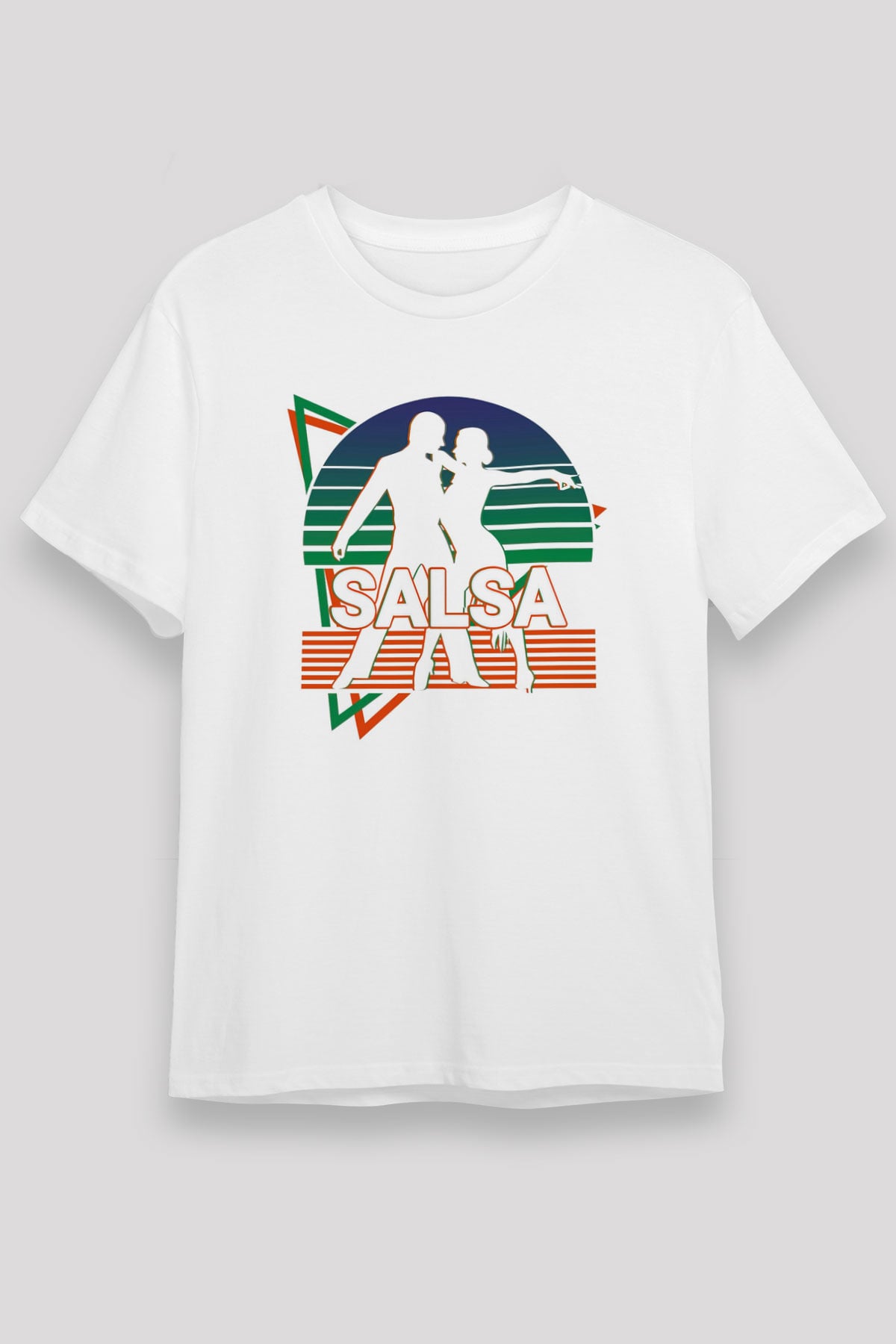 Salsa Beyaz Unisex Tişört T-Shirt - TişörtFabrikası