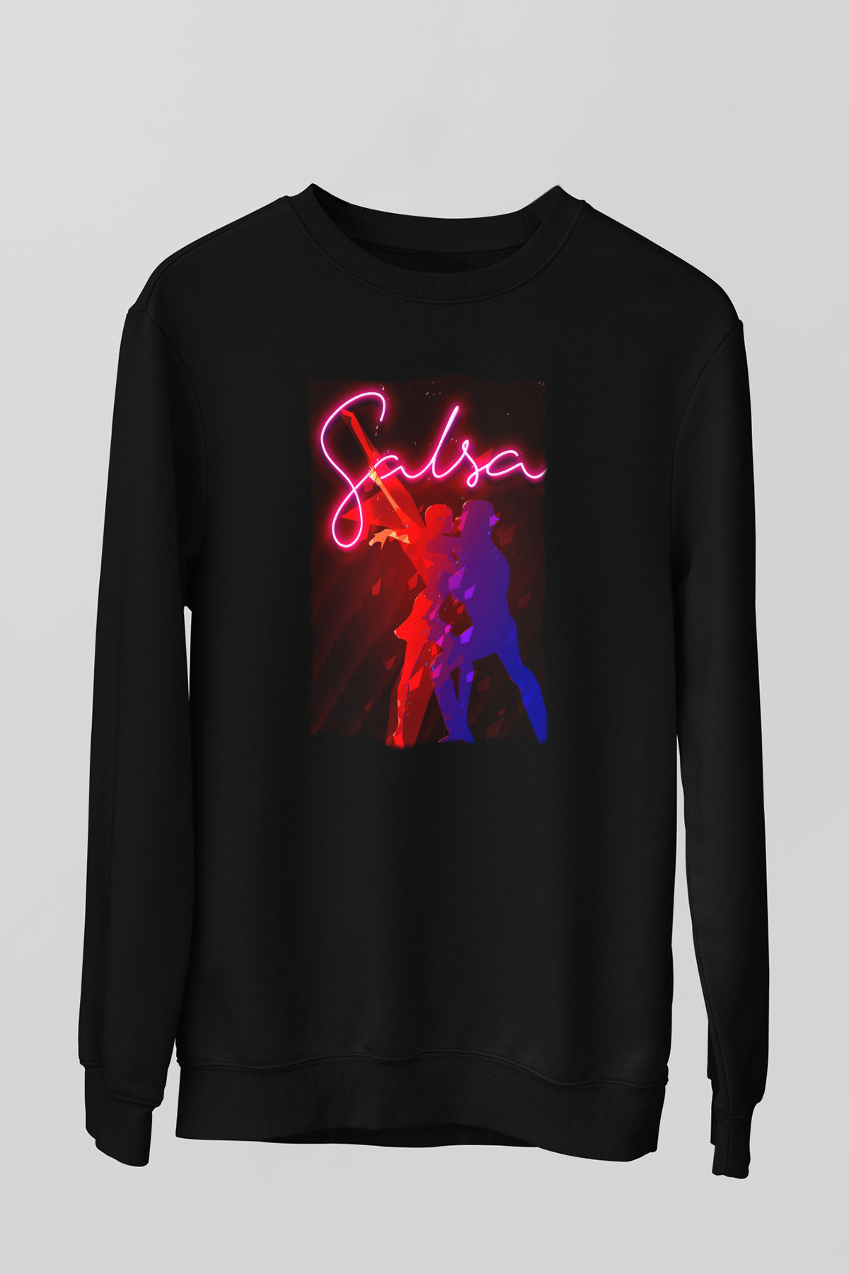 Salsa Siyah Unisex Sweatshirt