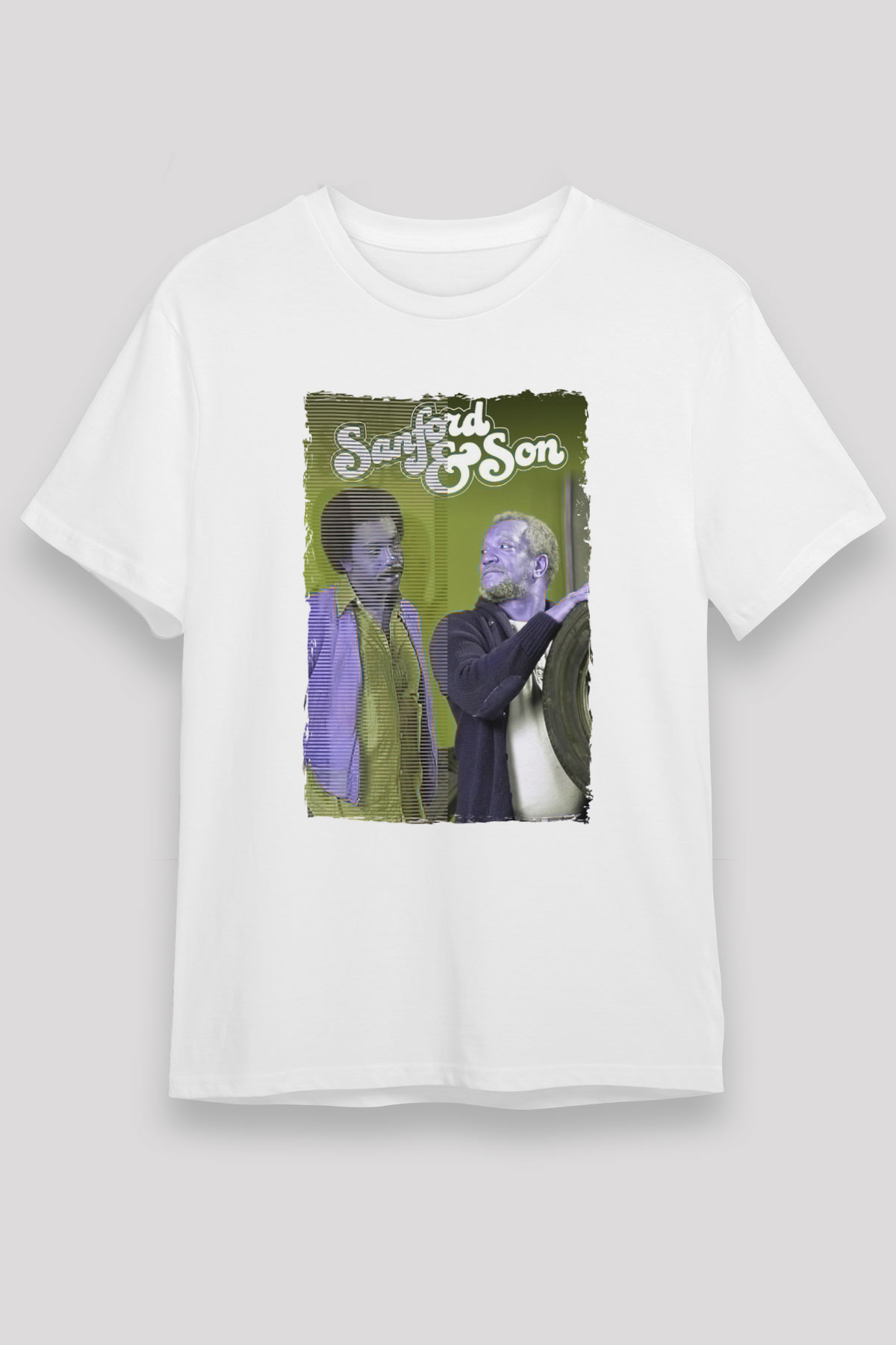 Sanford and Son Beyaz Unisex Tişört T-Shirt