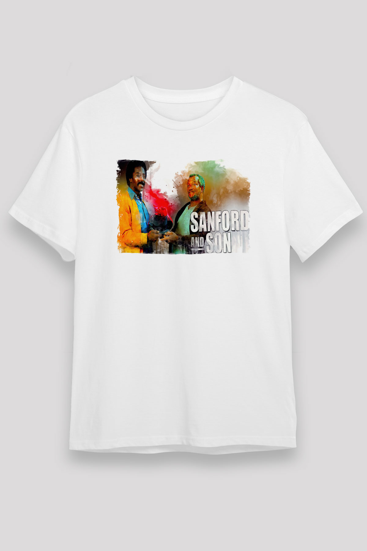 Sanford and Son Beyaz Unisex Tişört T-Shirt