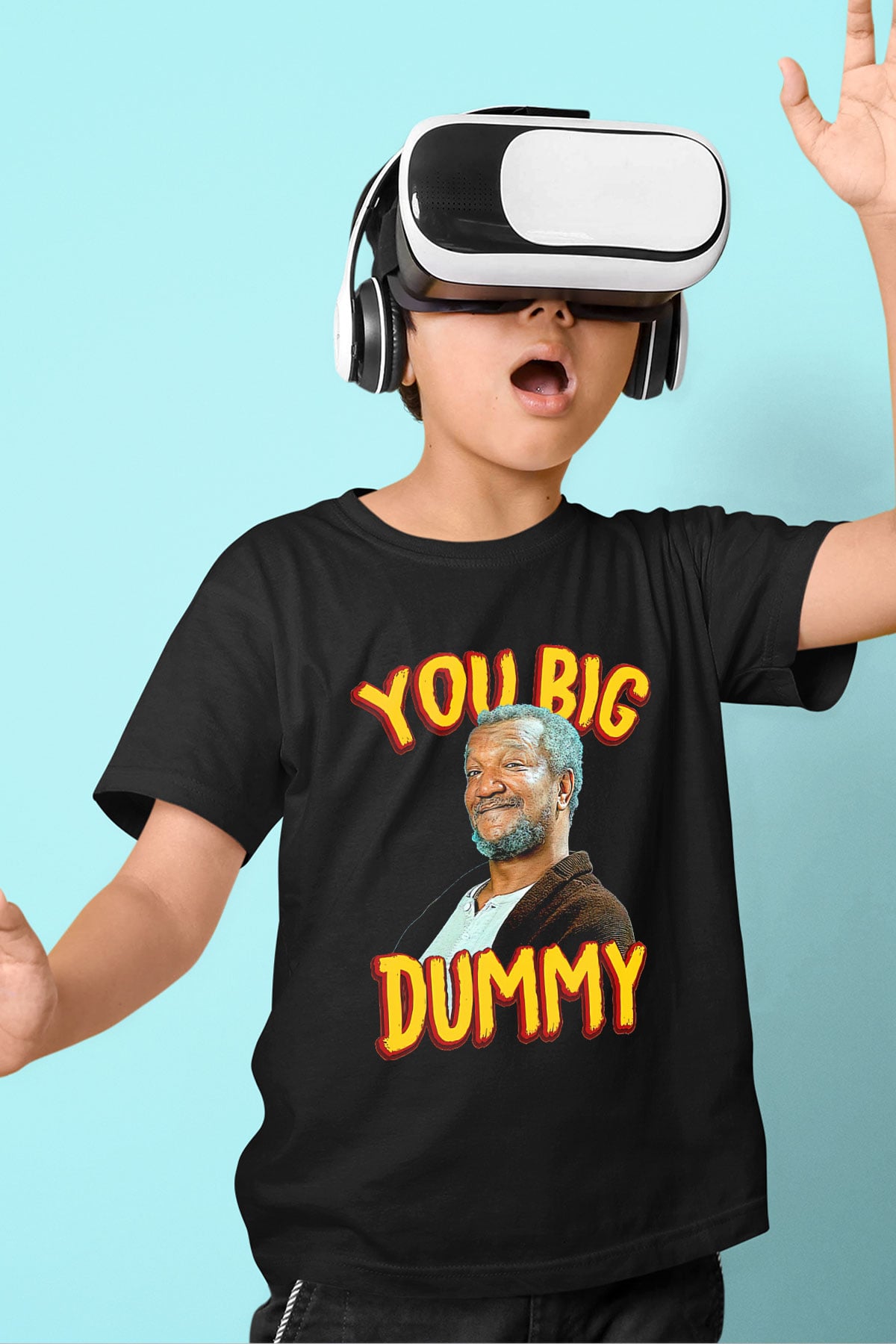 Sanford and Son Siyah Unisex Çocuk Tişört
