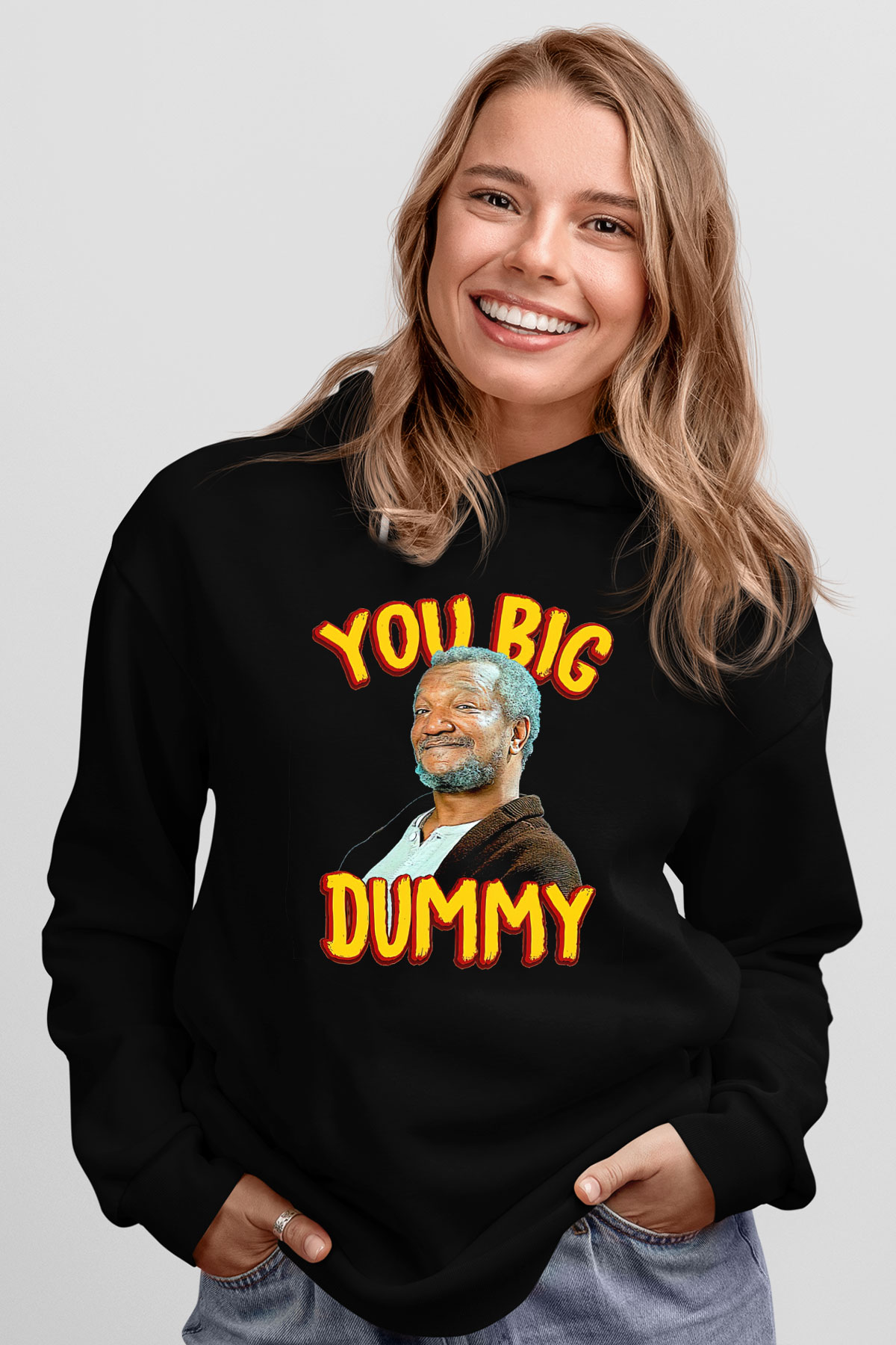 Sanford and Son Siyah Unisex Hoodie
