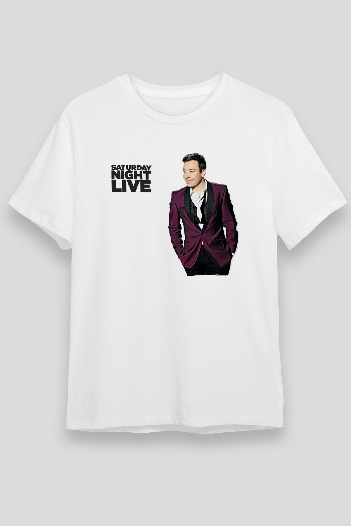 Saturday Night Live Beyaz Unisex Tişört T-Shirt