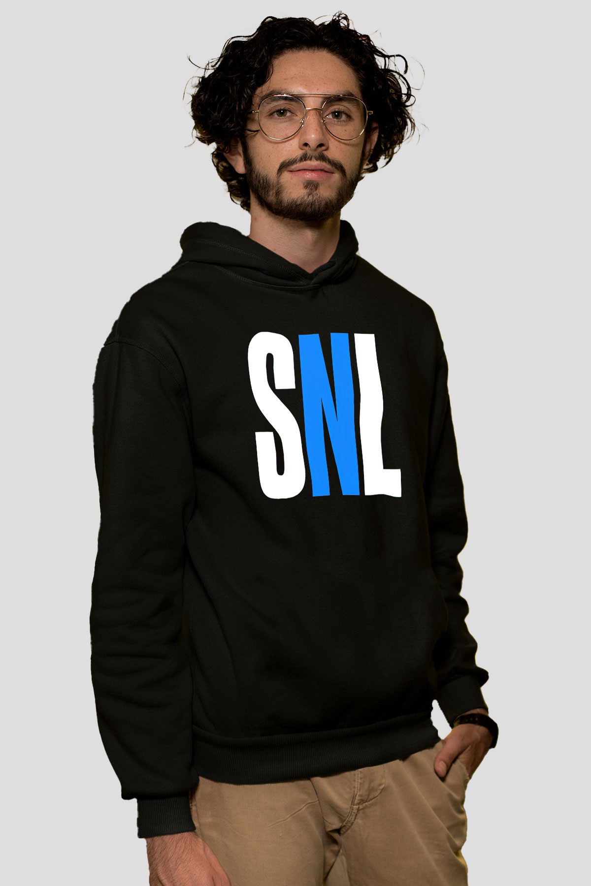 Saturday Night Live Siyah Unisex Hoodie