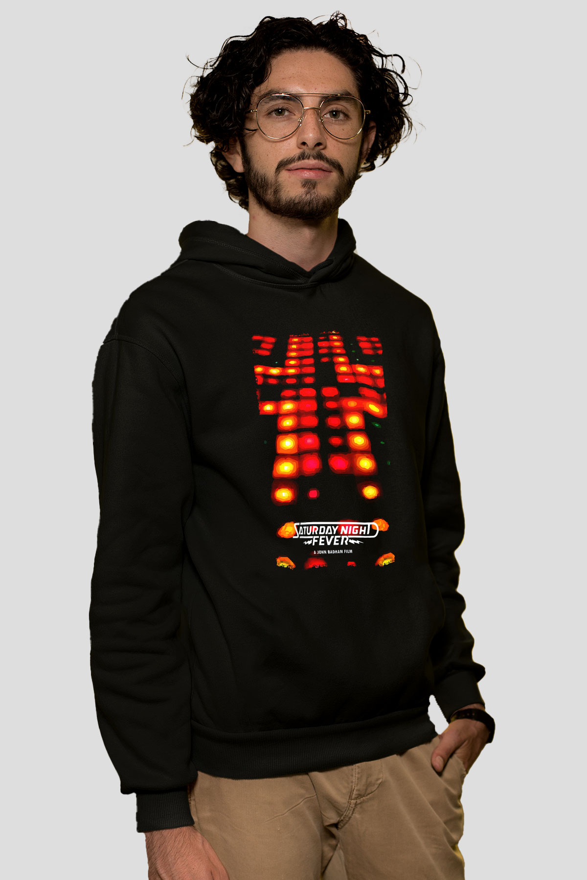 Saturday Night Live Siyah Unisex Hoodie