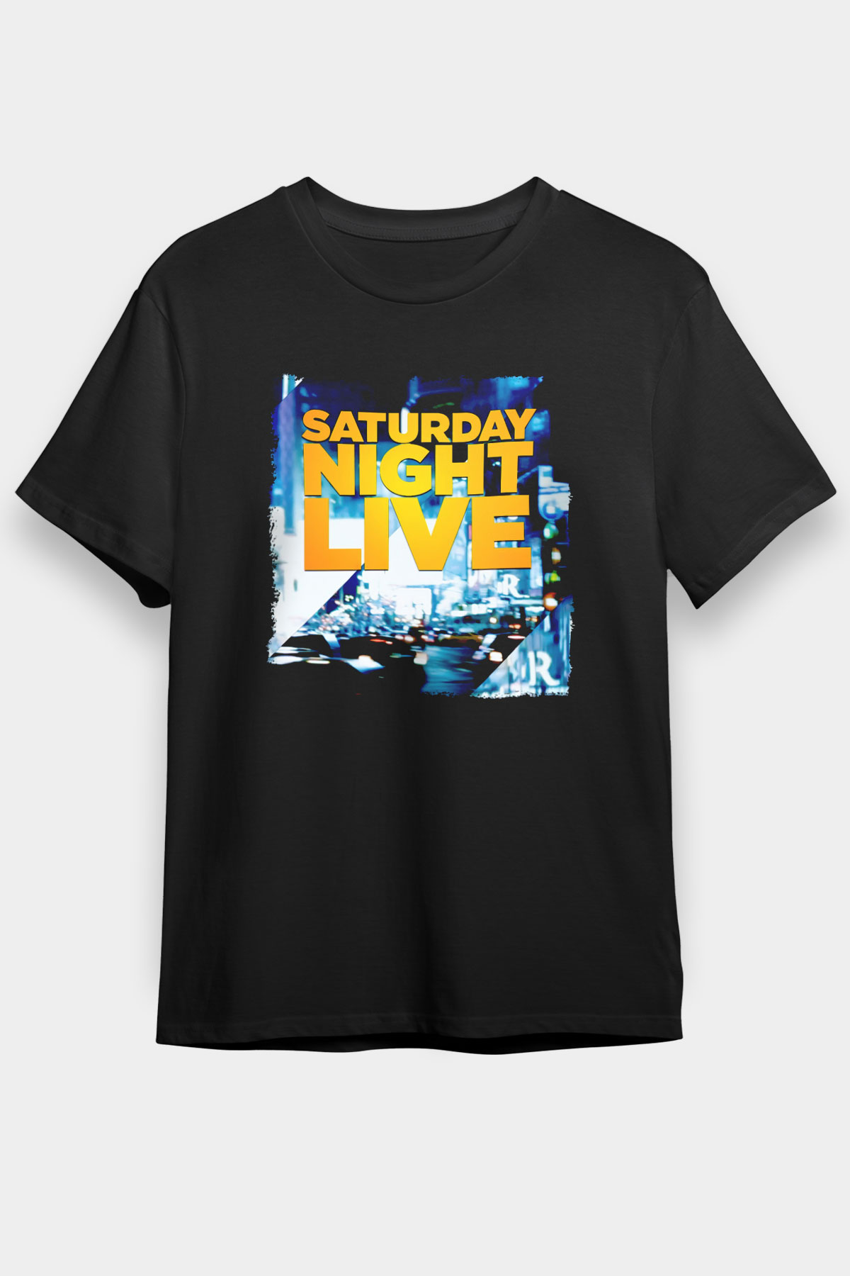 Saturday Night Live Siyah Unisex Tişört