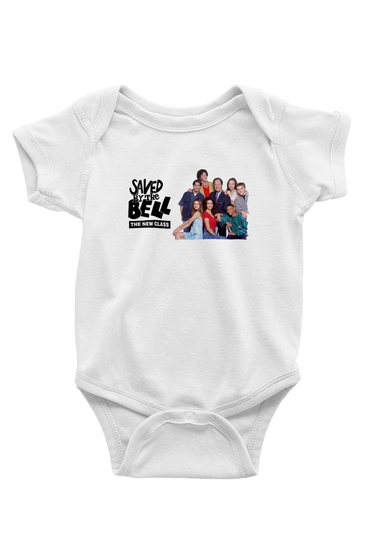 Saved by the Bell Beyaz Bebek Body - Zıbın