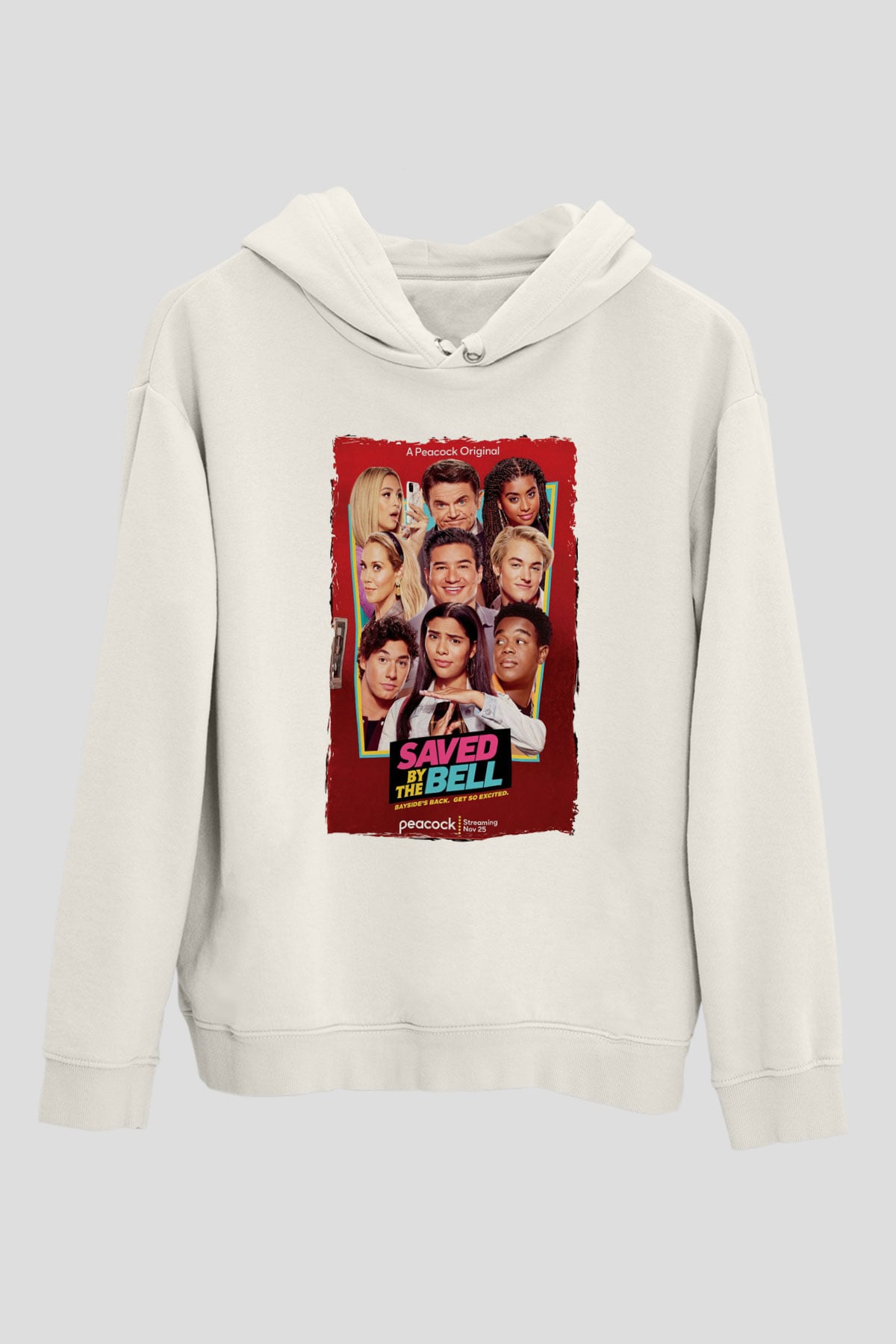 Saved by the Bell Beyaz Unisex Hoodie