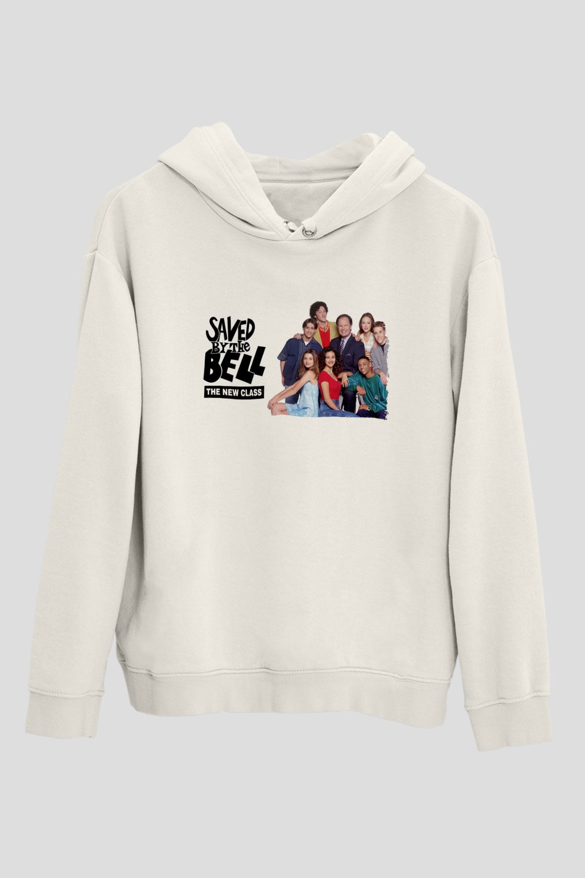 Saved by the Bell Beyaz Unisex Hoodie