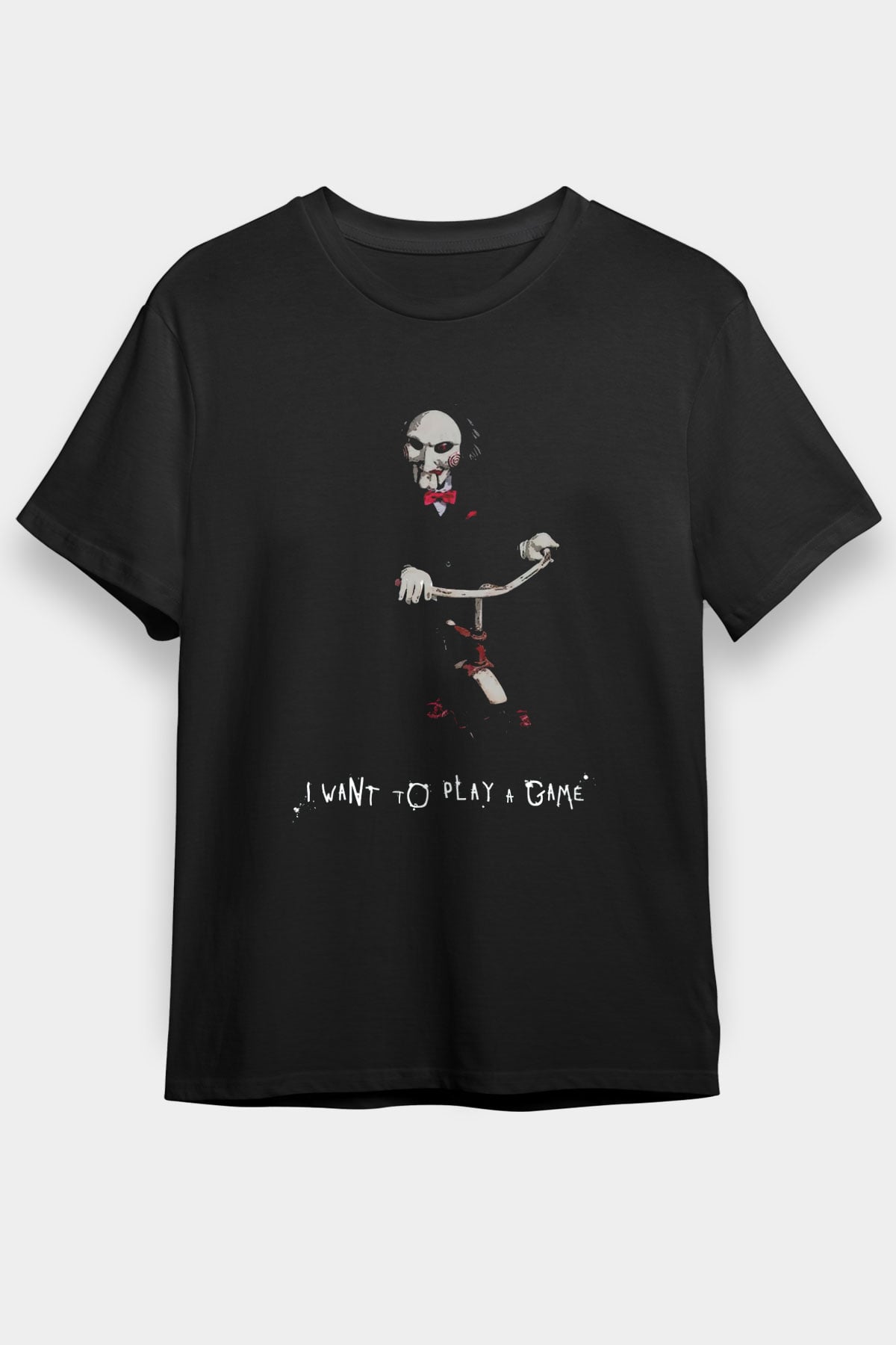 Saw Siyah Unisex Tişört T-Shirt