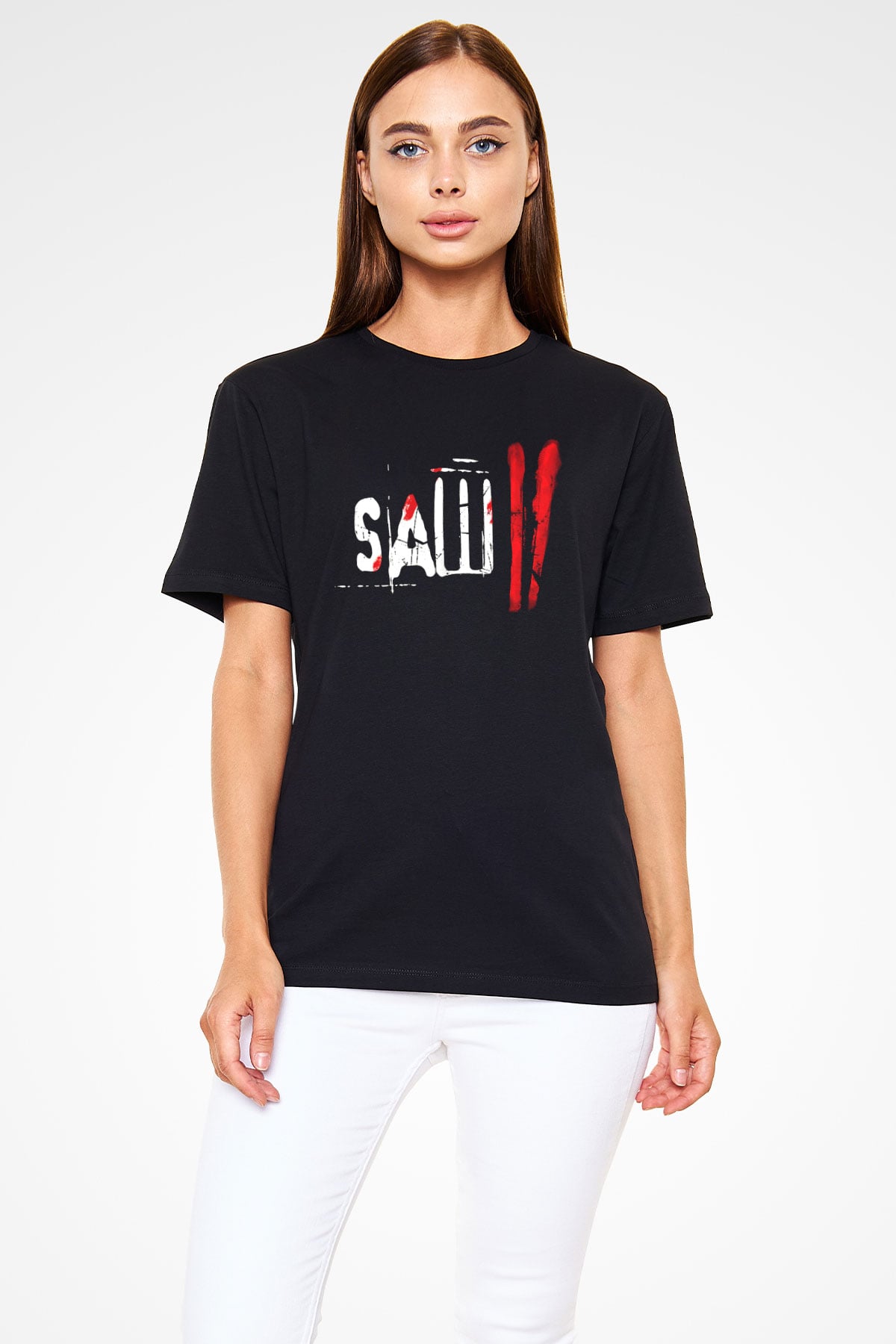Saw Siyah Unisex Tişört T-Shirt