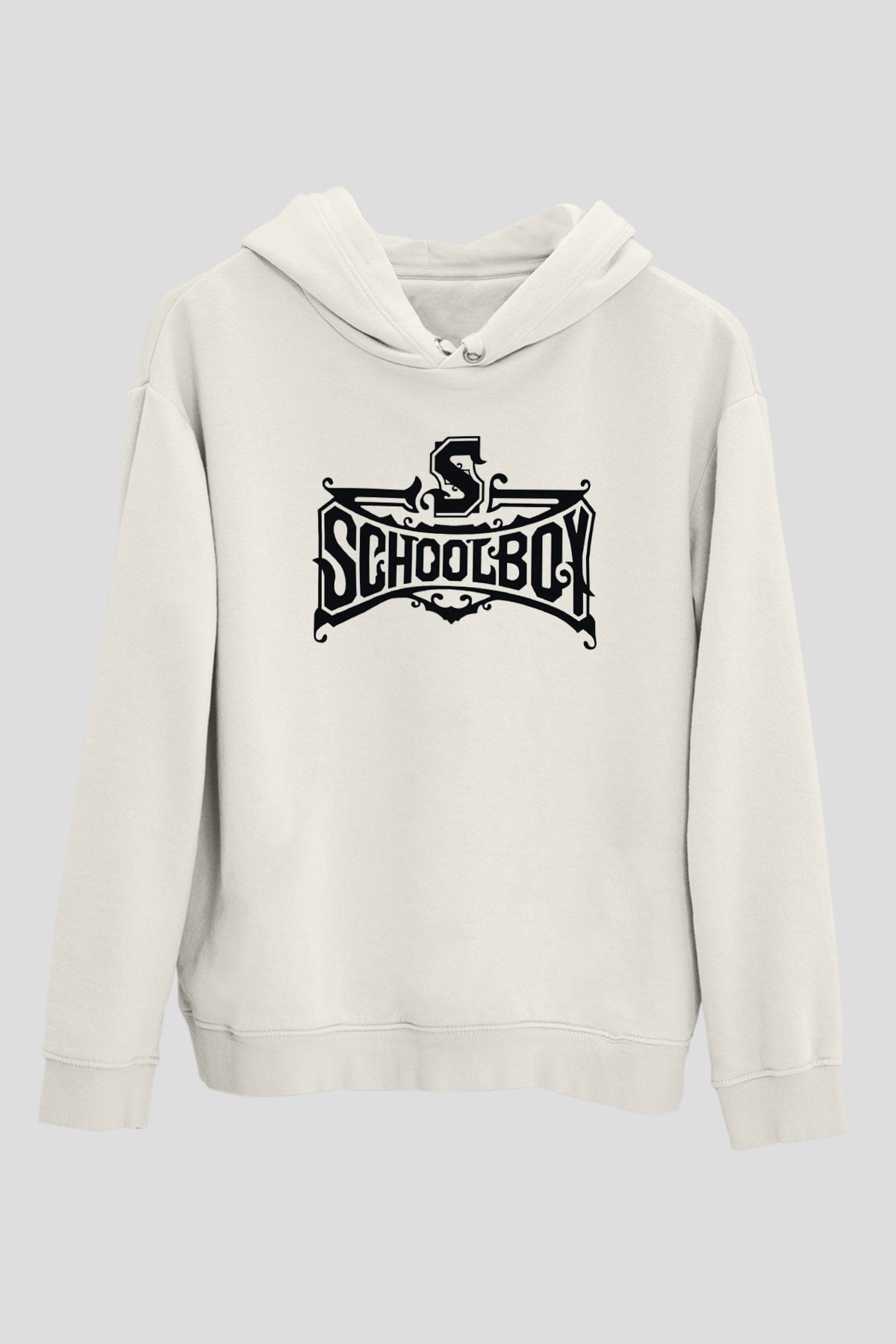 Schoolboy Q Beyaz Unisex Kapşonlu Sweatshirt
