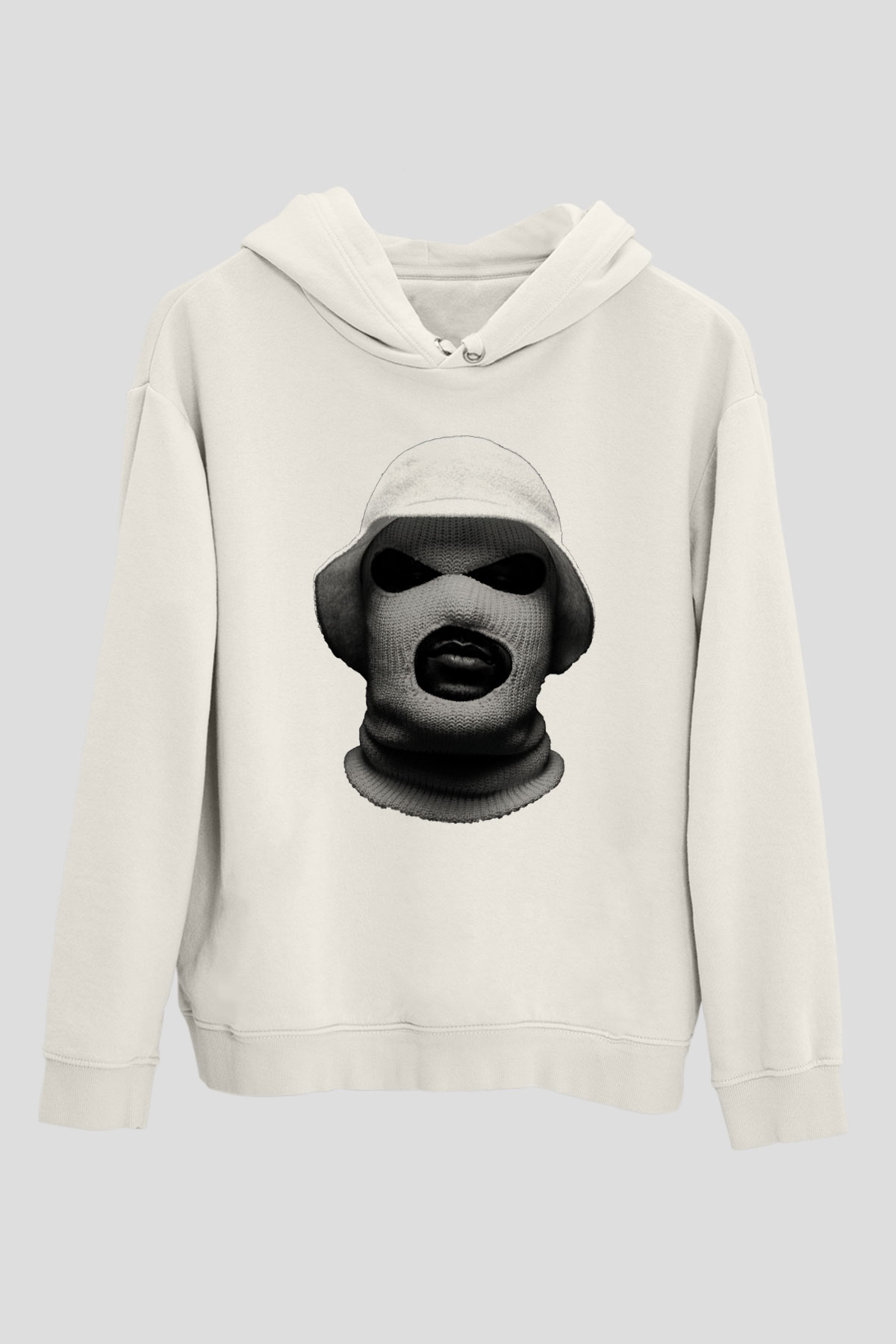Schoolboy Q Beyaz Unisex Kapüşonlu Sweatshirt