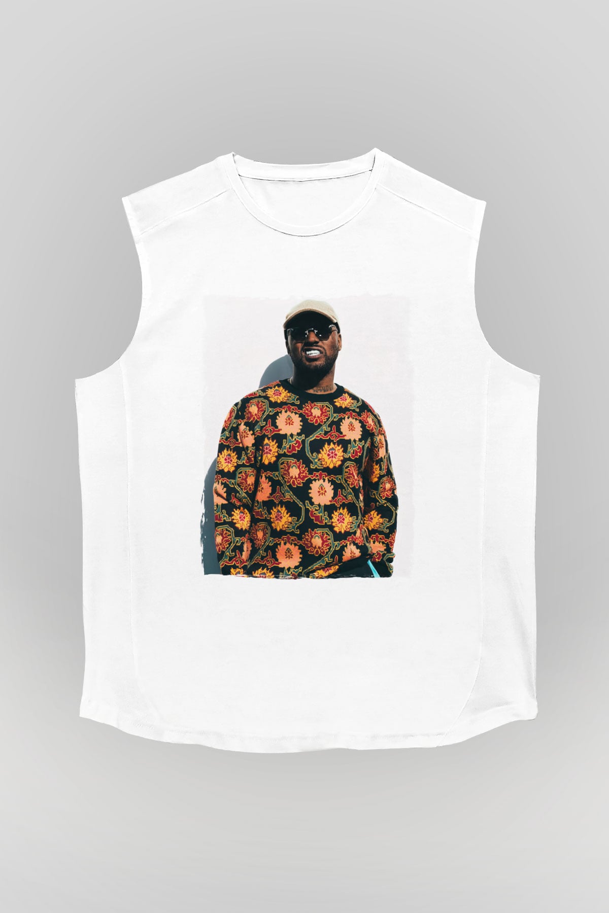 Schoolboy Q Beyaz Unisex Kolsuz Tişört