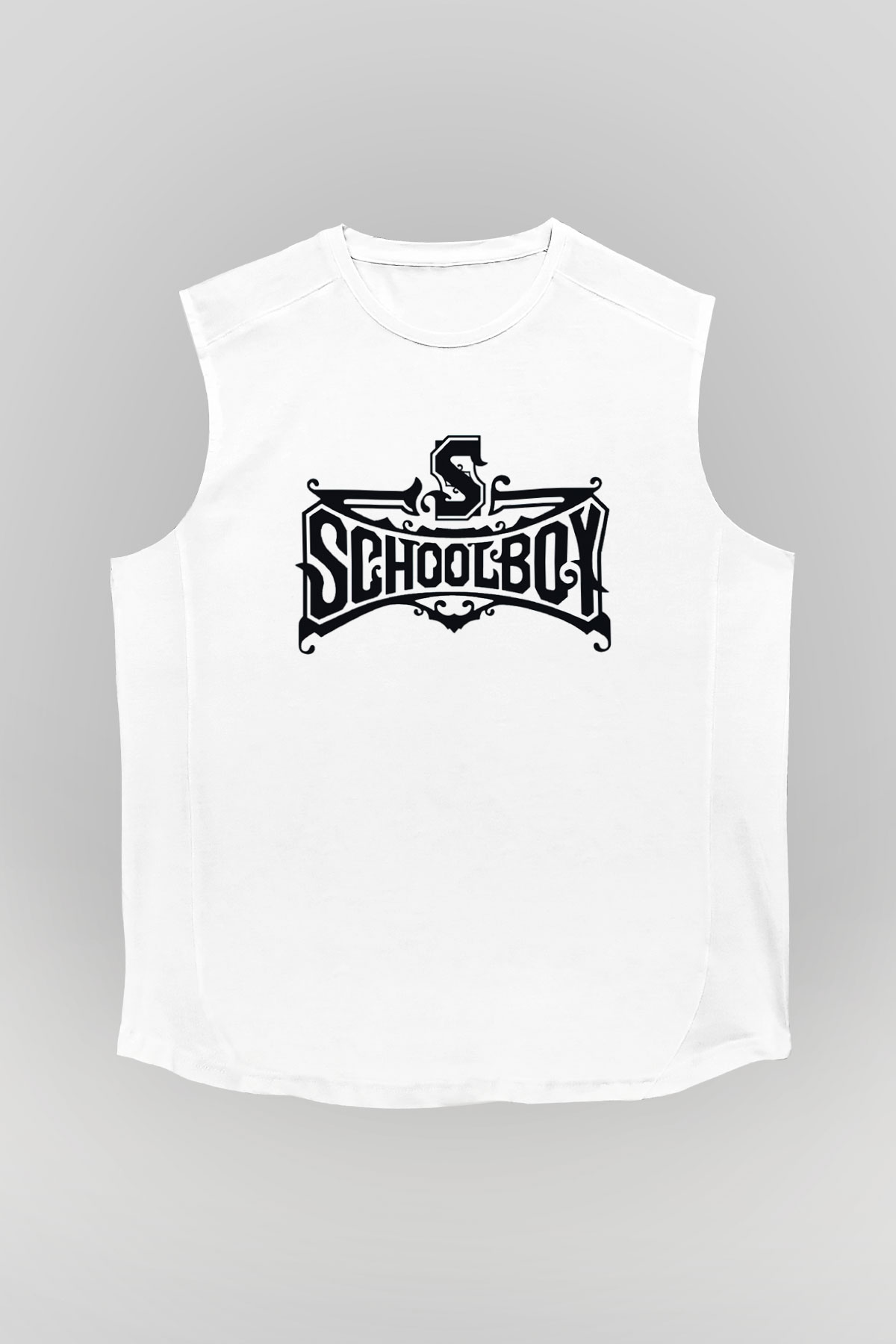Schoolboy Q Beyaz Unisex Kolsuz Tişört