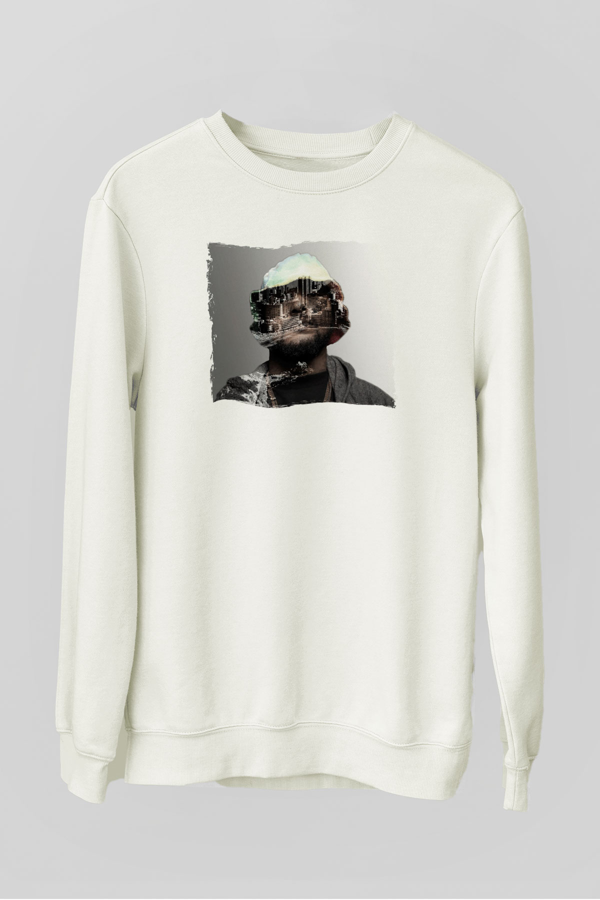 Schoolboy Q Beyaz Unisex Sweatshirt