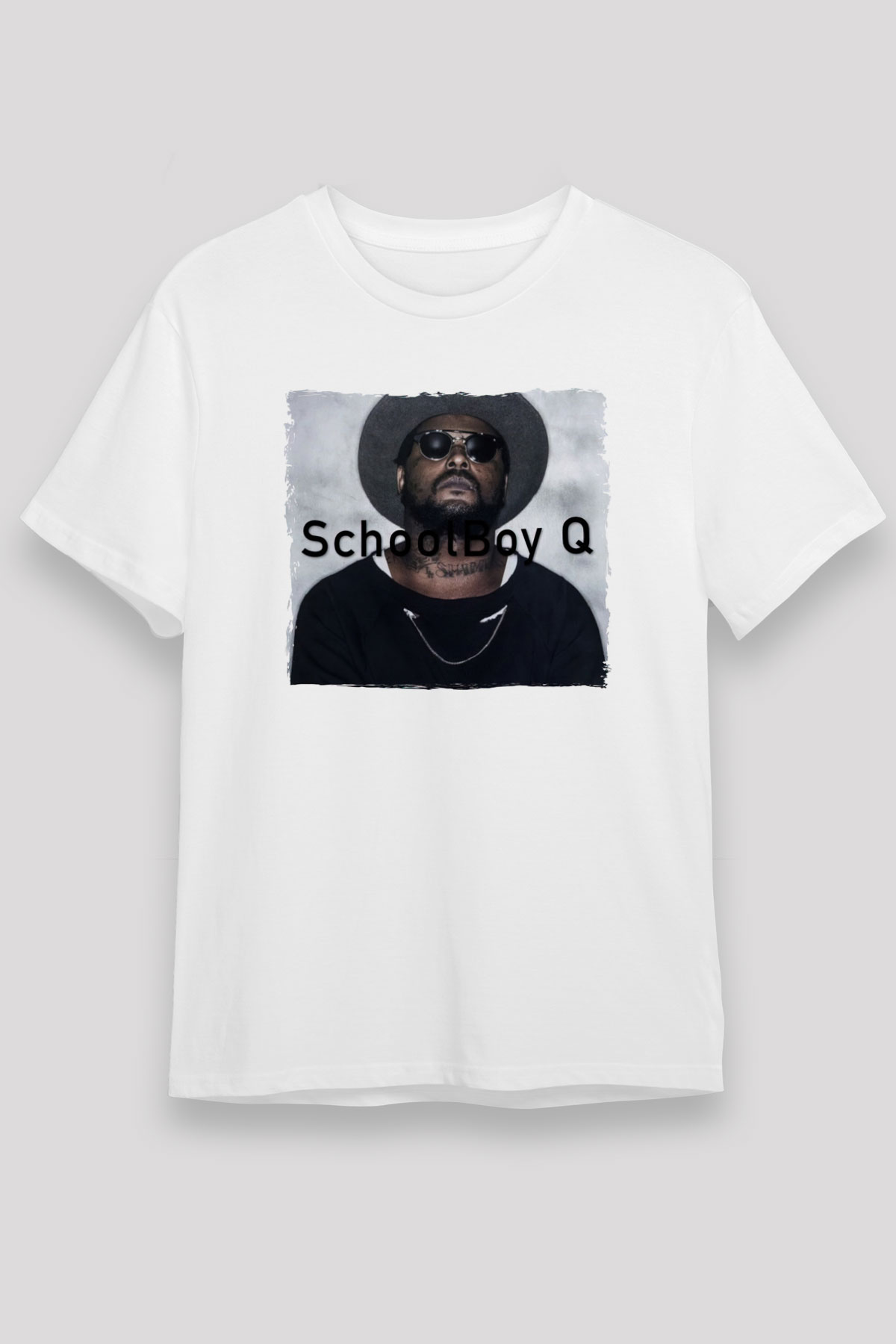 Schoolboy Q Beyaz Unisex Tişört T-Shirt - TişörtFabrikası