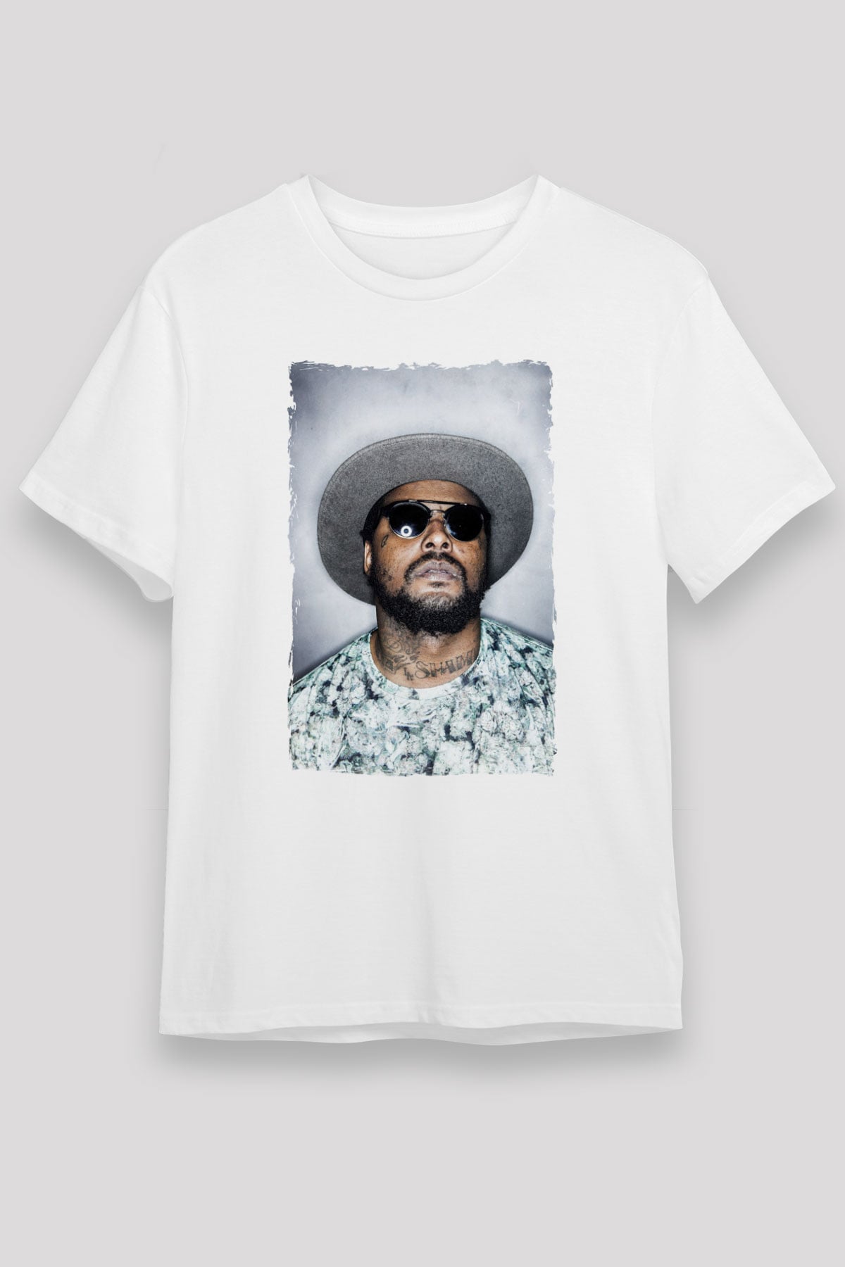 Schoolboy Q Beyaz Unisex Tişört T-Shirt - TişörtFabrikası