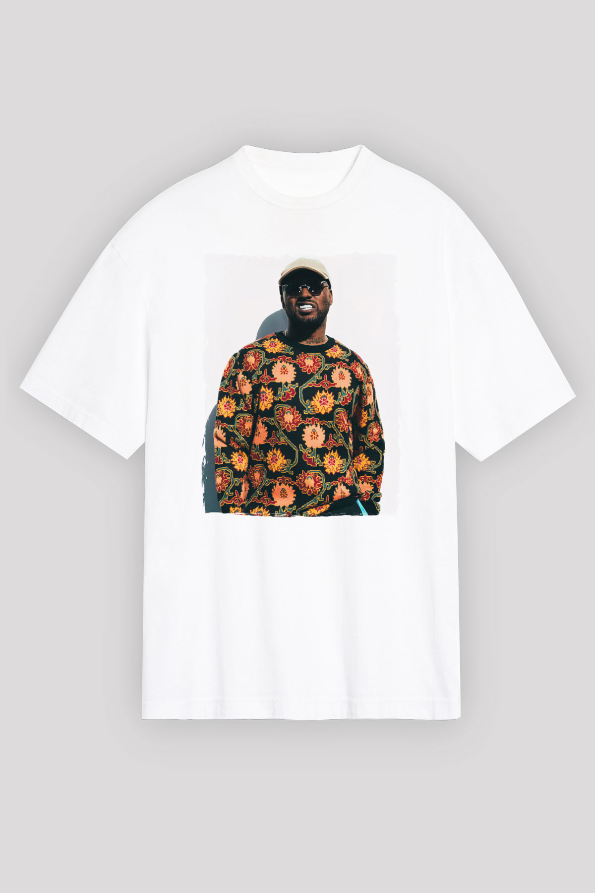 Schoolboy Q Beyaz Oversize Tişört Oversize T-shirt - TişörtFabrikası