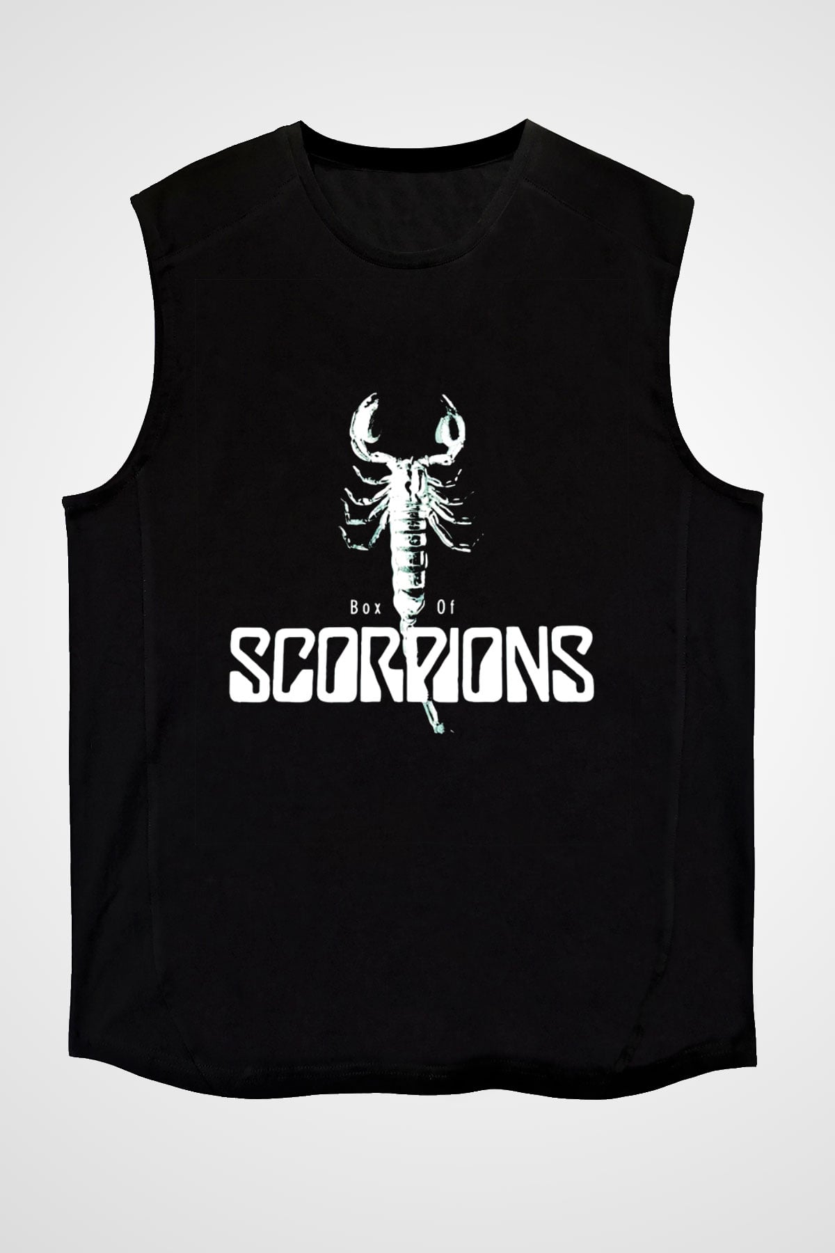 Scorpions Siyah Unisex Kolsuz Tişört