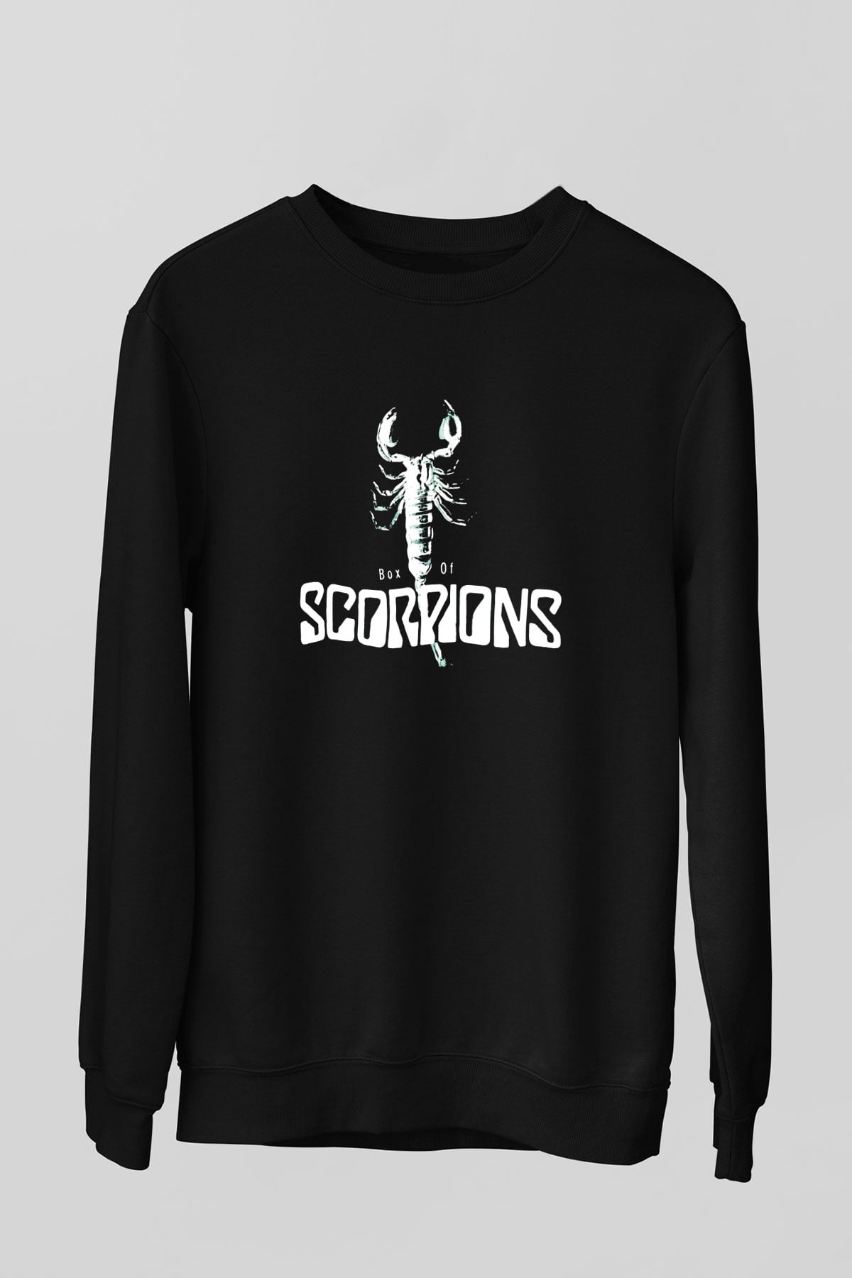 Scorpions Siyah Unisex Sweatshirt