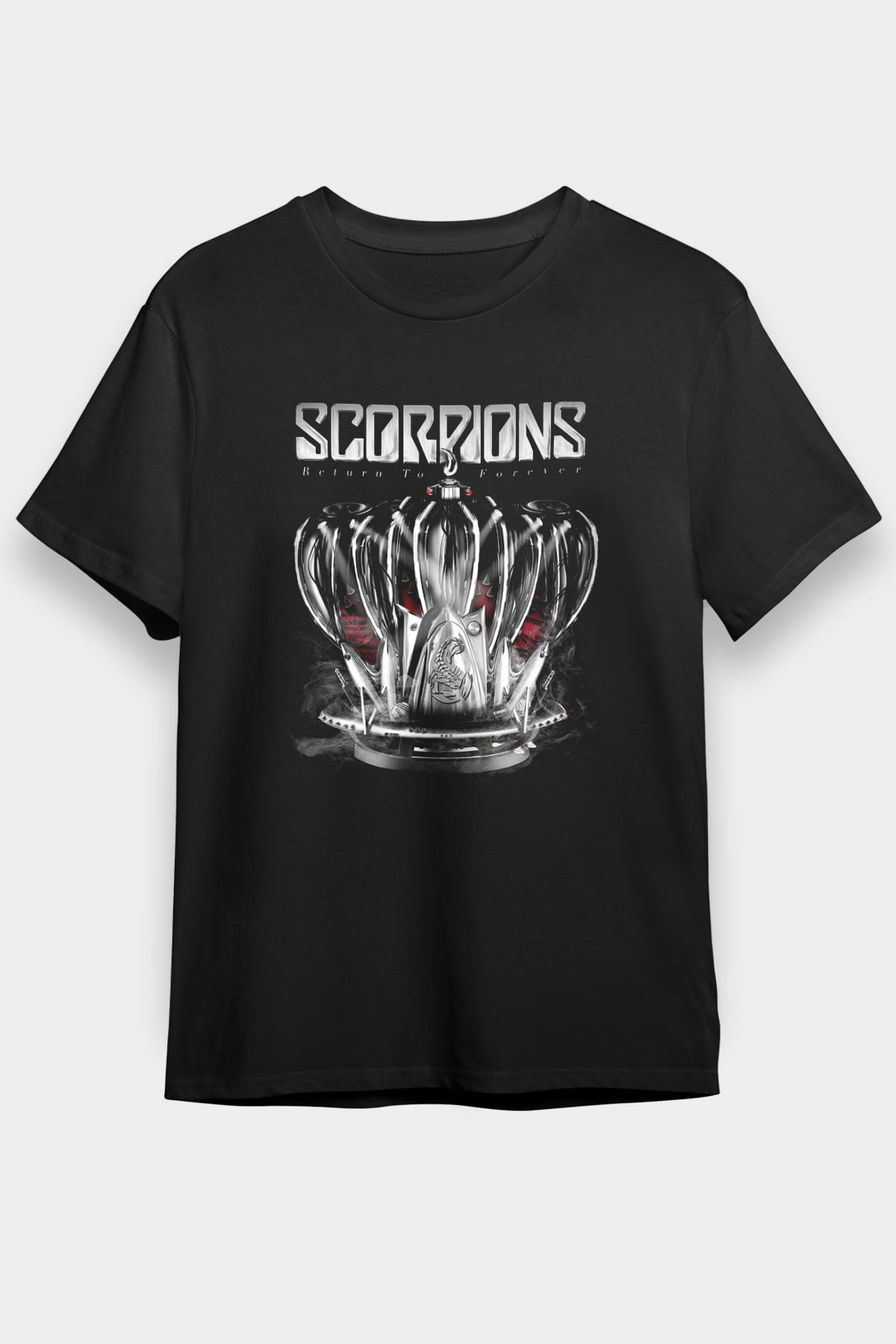 Scorpions Siyah Unisex Tişört T-Shirt - TişörtFabrikası