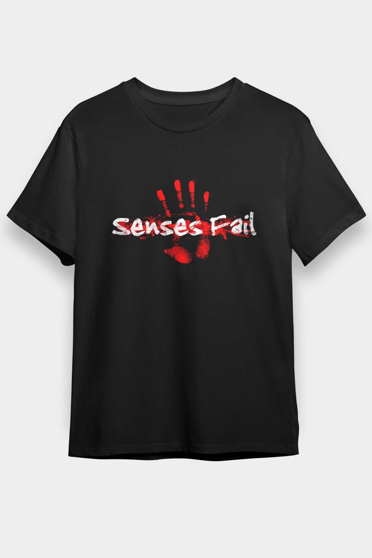 Senses Fail Siyah Unisex Tişört T-Shirt - TişörtFabrikası