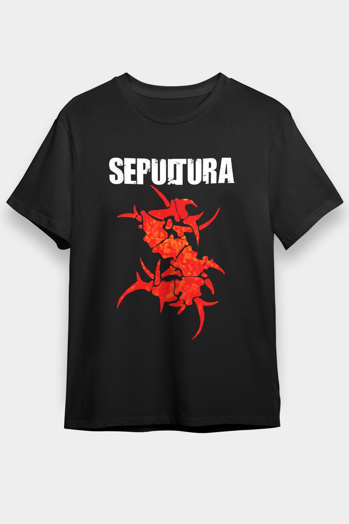 Sepultura Siyah Unisex Tişört T-Shirt - TişörtFabrikası