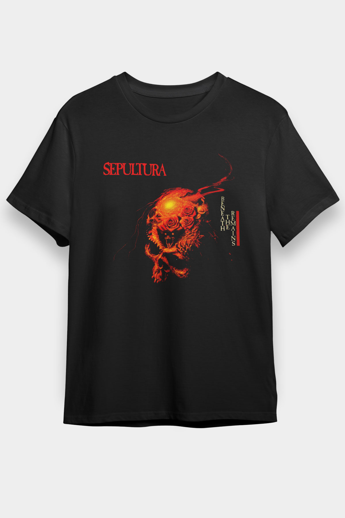 Sepultura Siyah Unisex Tişört T-Shirt - TişörtFabrikası