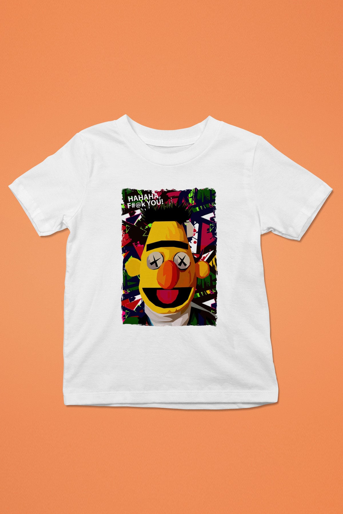 Sesame Street Susam Sokağı Beyaz Unisex  Çocuk Tişört