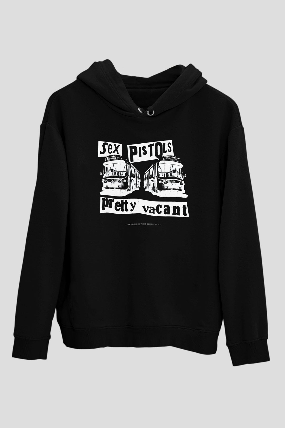 Sex Pistols Siyah Unisex Kapşonlu Sweatshirt