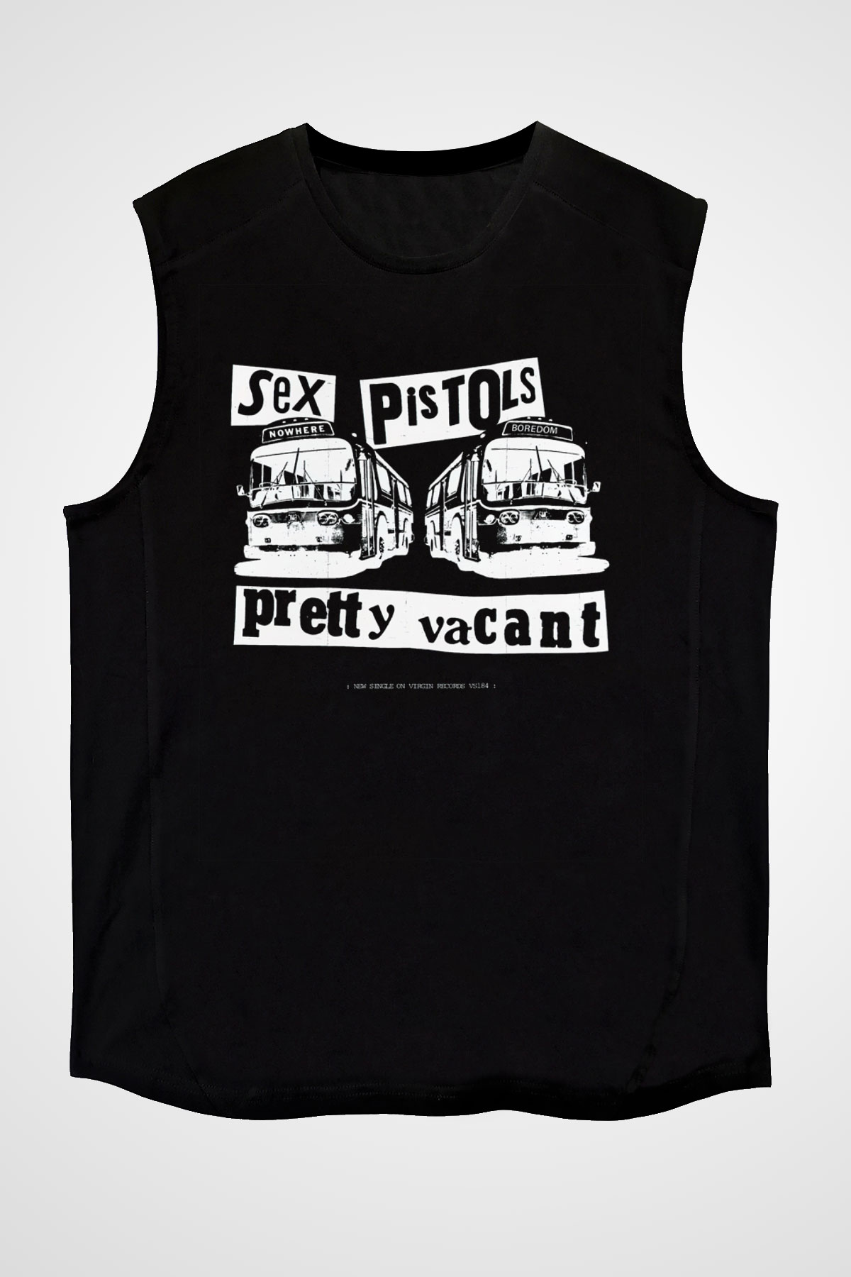 Sex Pistols Siyah Unisex Kolsuz Tişört