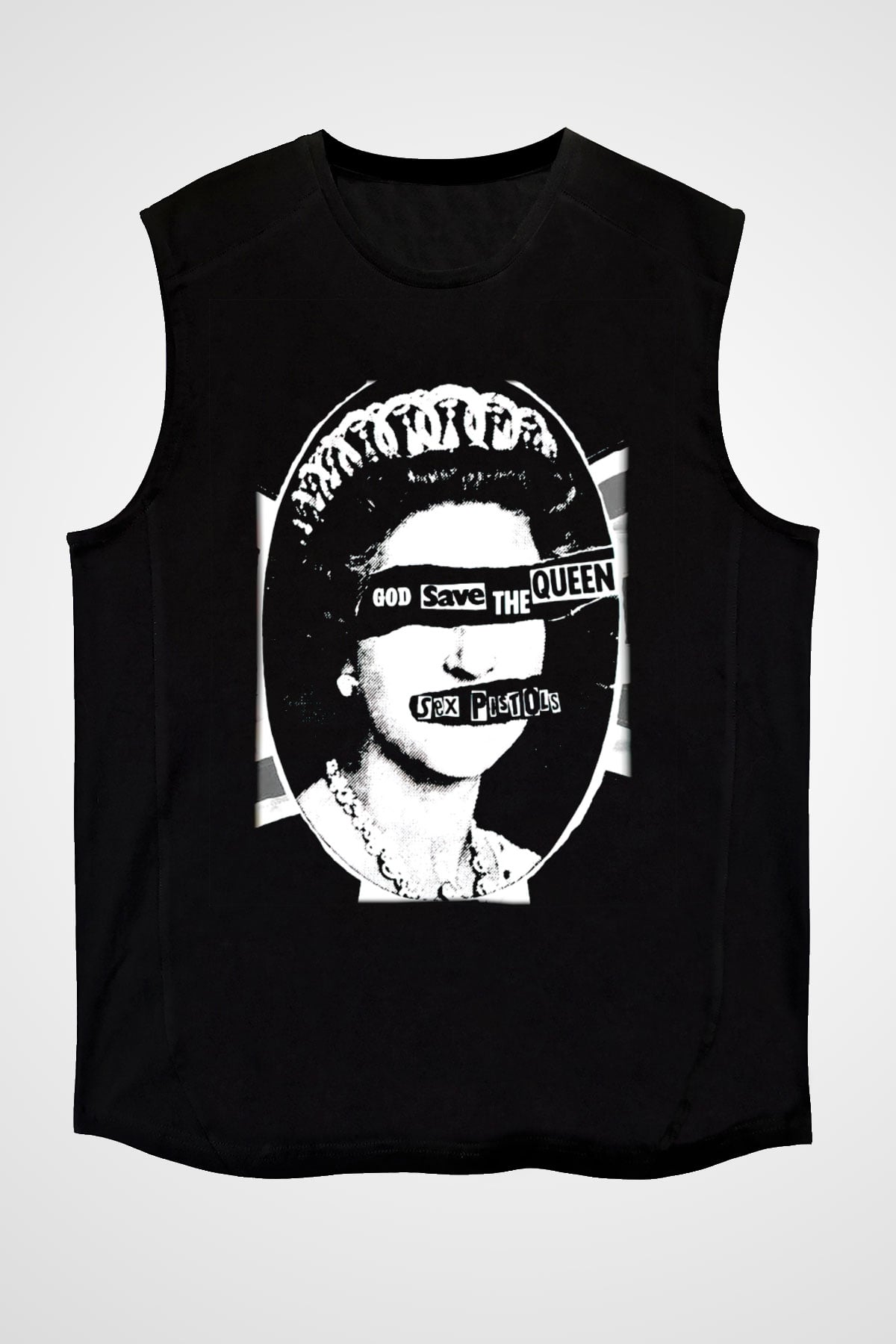 Sex Pistols Siyah Unisex Kolsuz Tişört