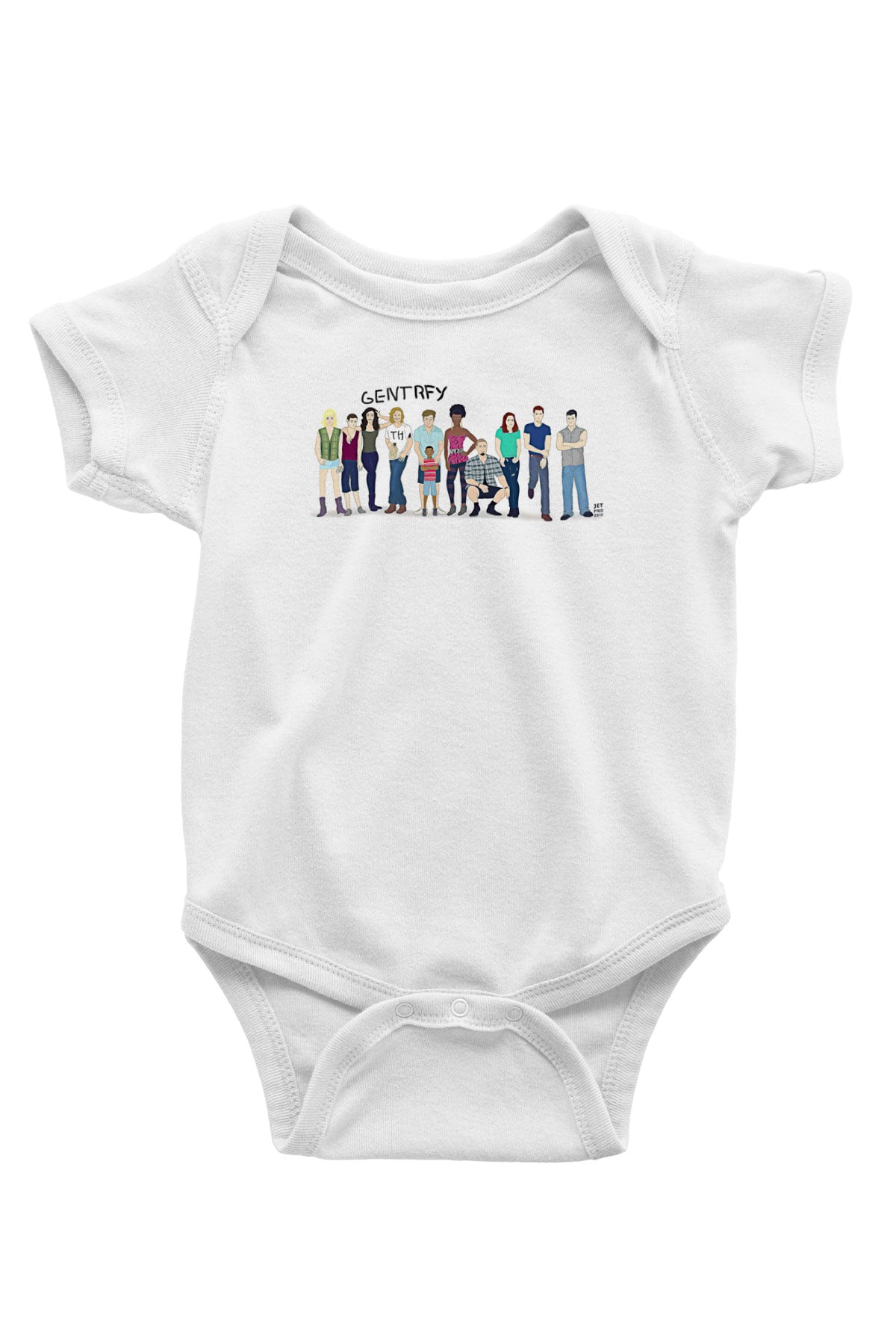 Shameless Baskılı Beyaz Unisex Bebek Body - Zıbın