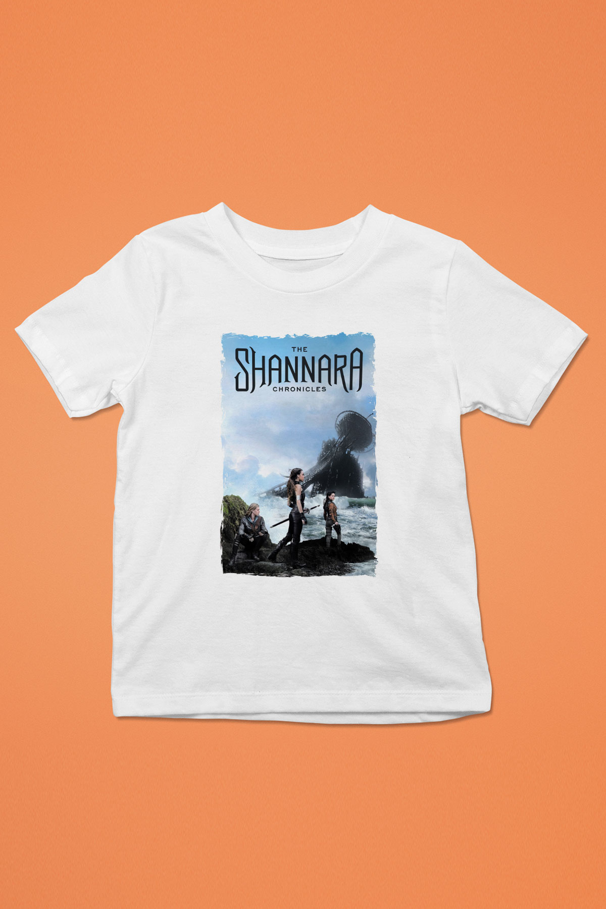Shannara Chronicles Beyaz Unisex Çocuk Tişört