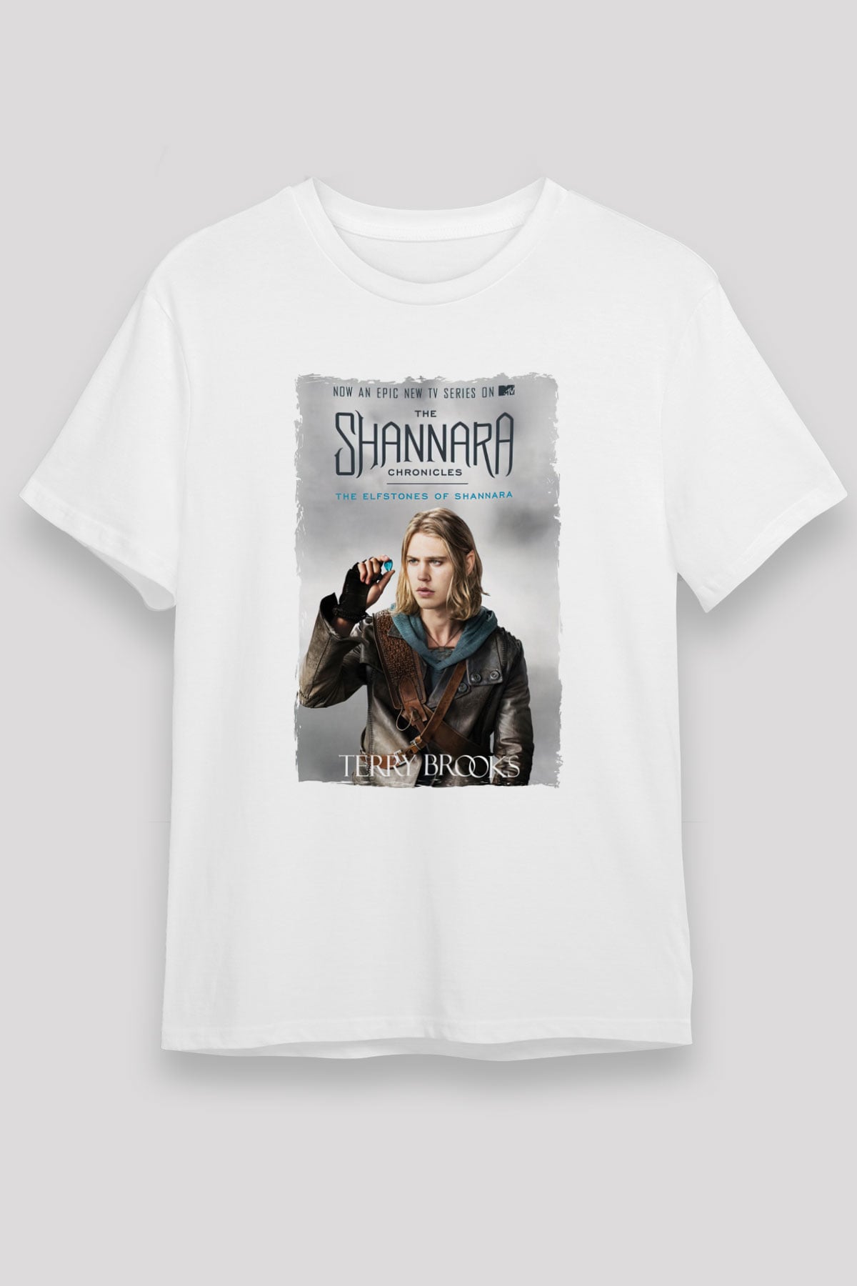 Shannara Chronicles Beyaz Unisex Tişört T-Shirt