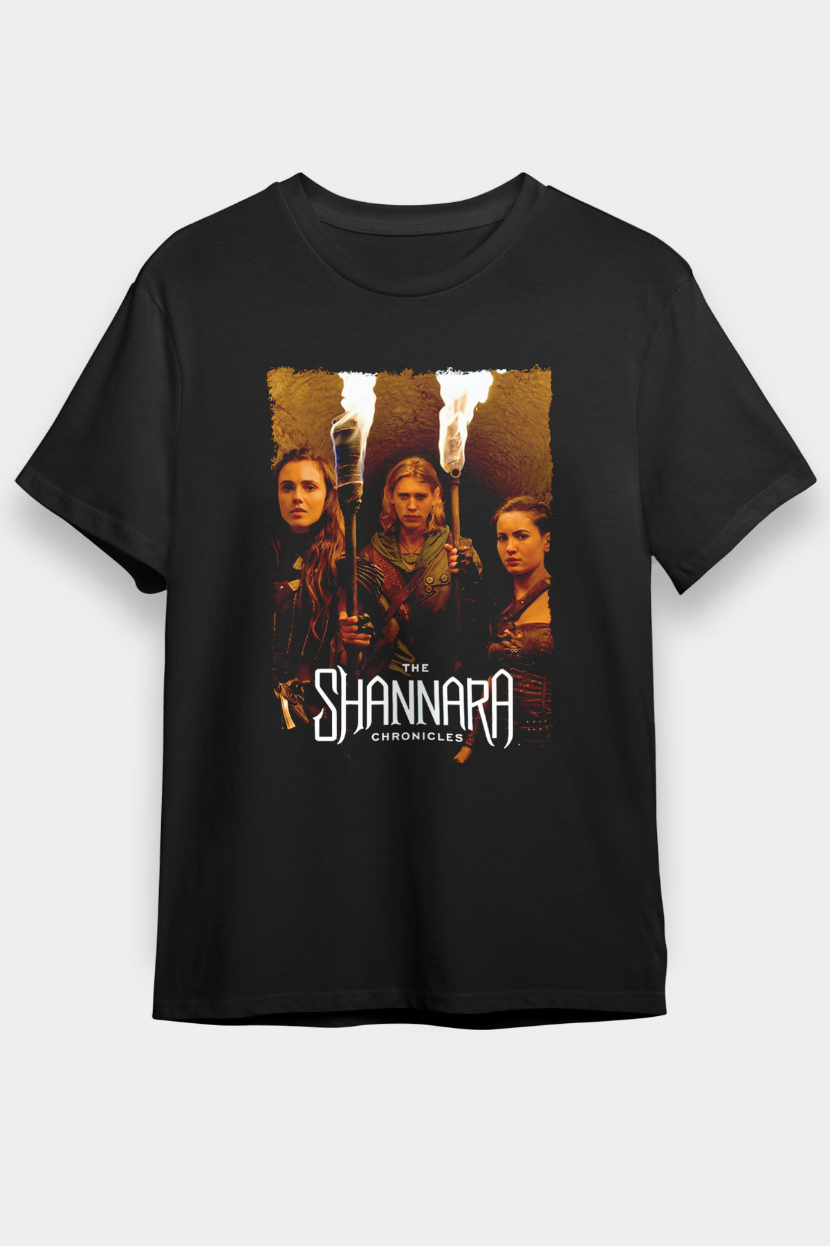 Shannara Chronicles Siyah Unisex Tişört T-Shirt