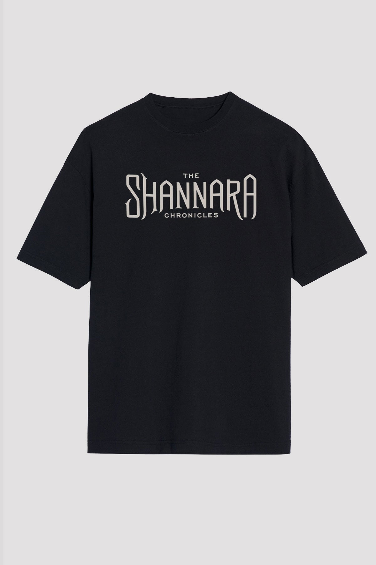 Shannara Chronicles Siyah Oversize Tişört Oversize T-shirt