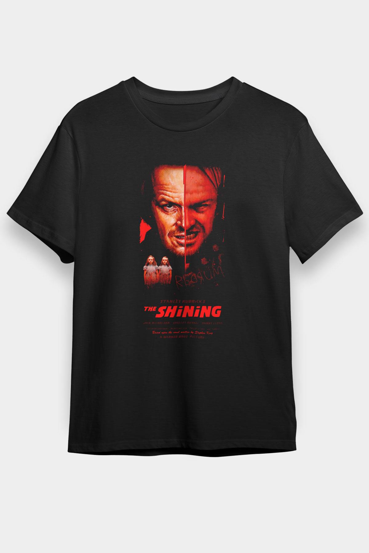 Shining Siyah Unisex Tişört